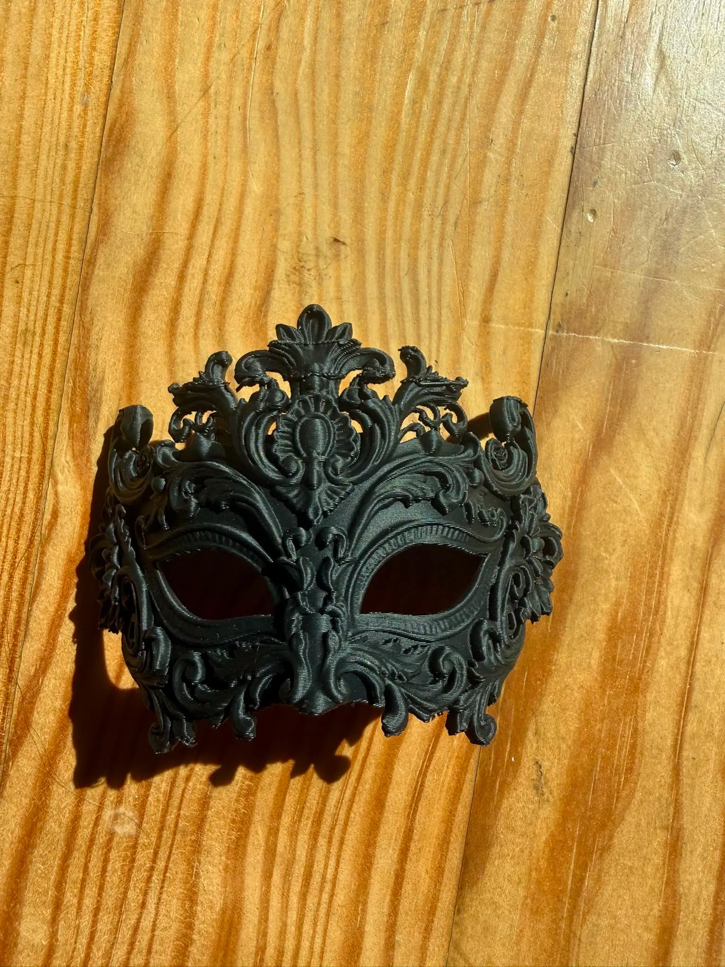 Baroque Ornate Venetian Ball Mask Art