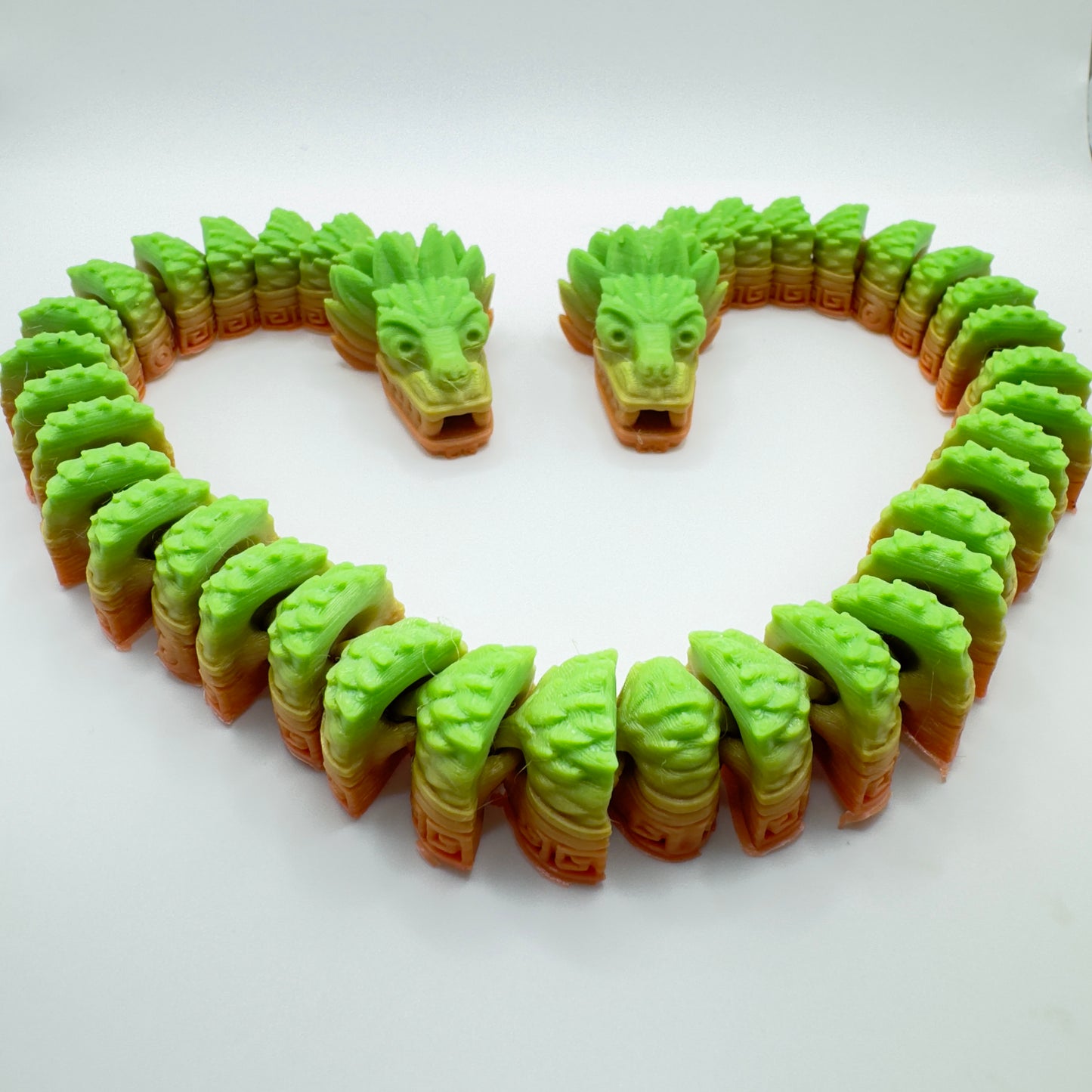 Astec double headed Dragon - green