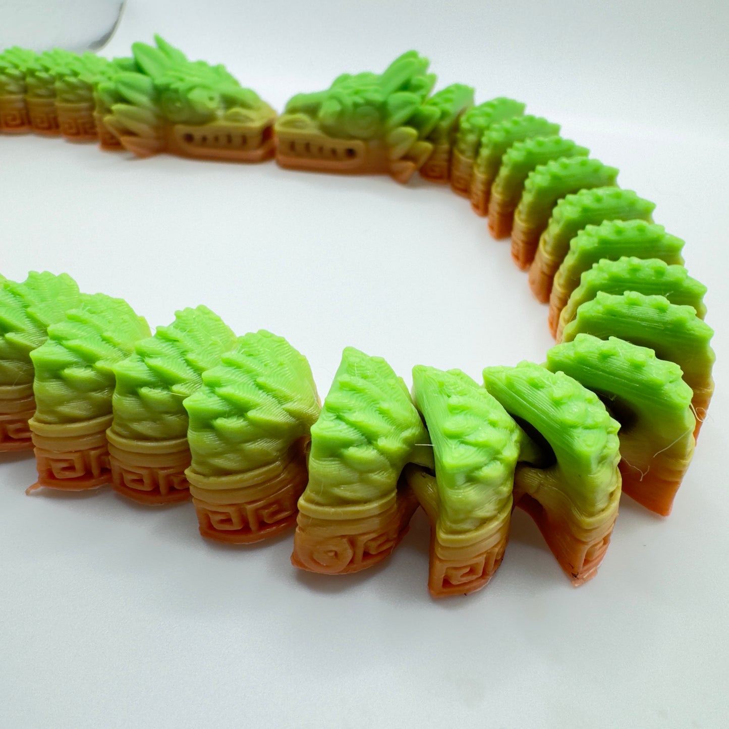 Astec double headed Dragon - green