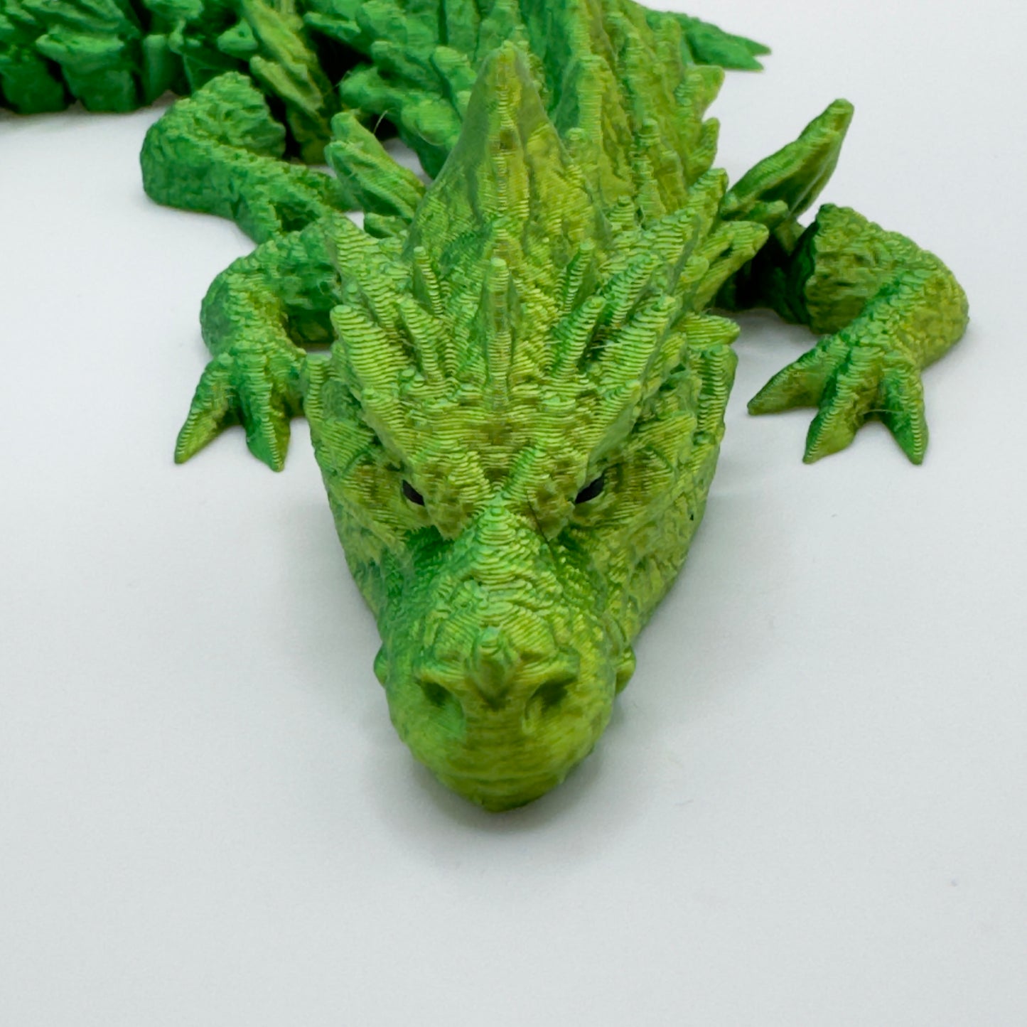 Elder Rock Dragon - green/yellow