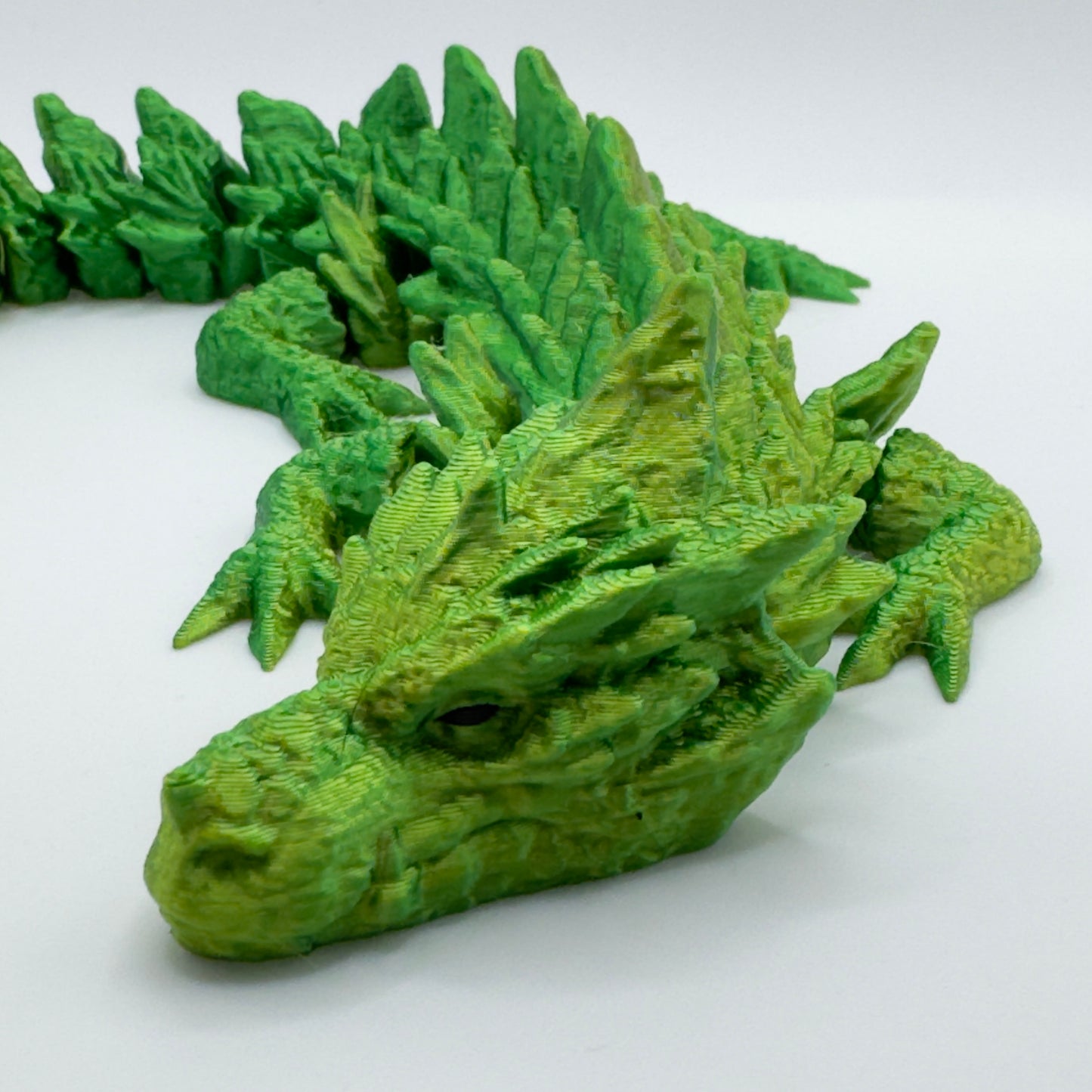 Elder Rock Dragon - green/yellow