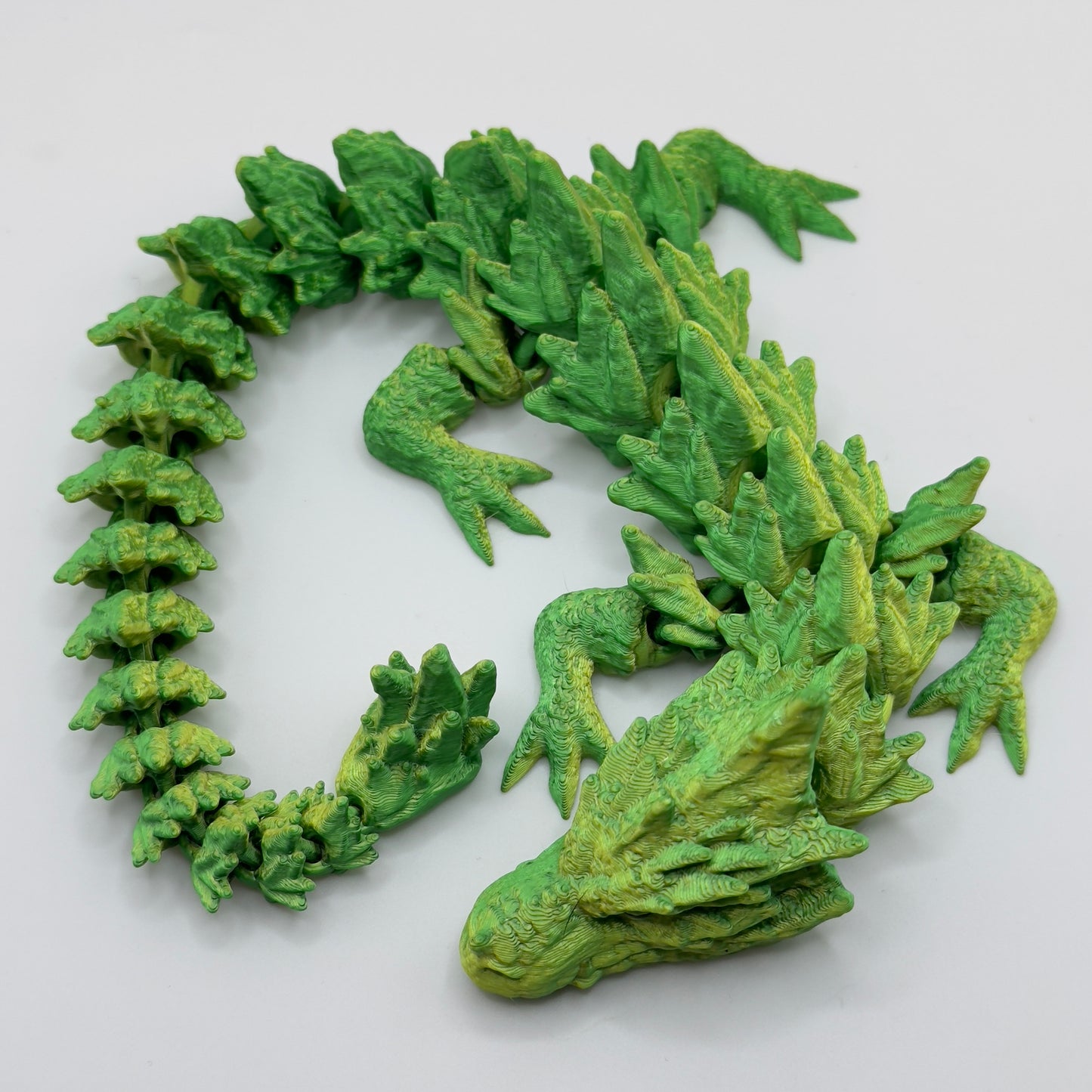 Elder Rock Dragon - green/yellow