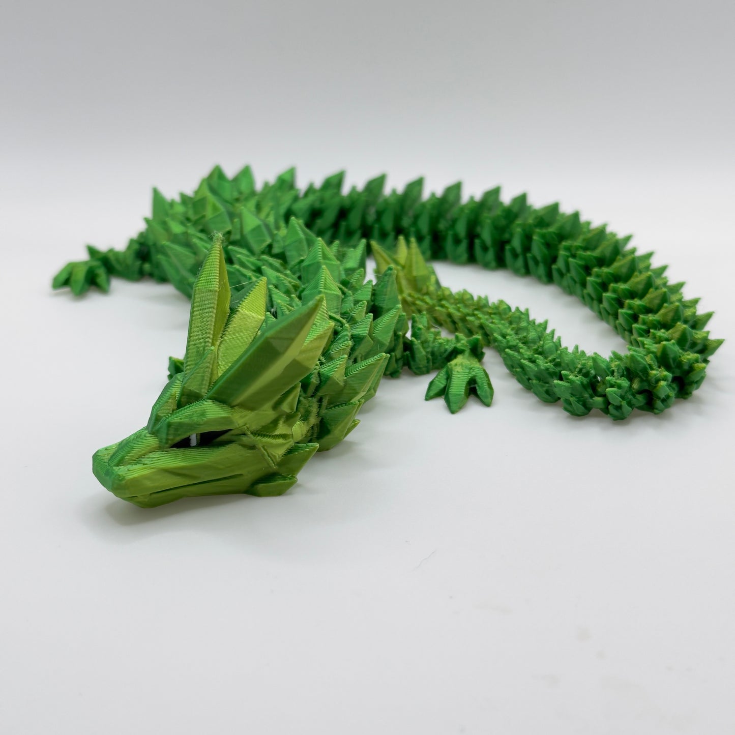 Crystal Dragon Original Green/yellow 65cm