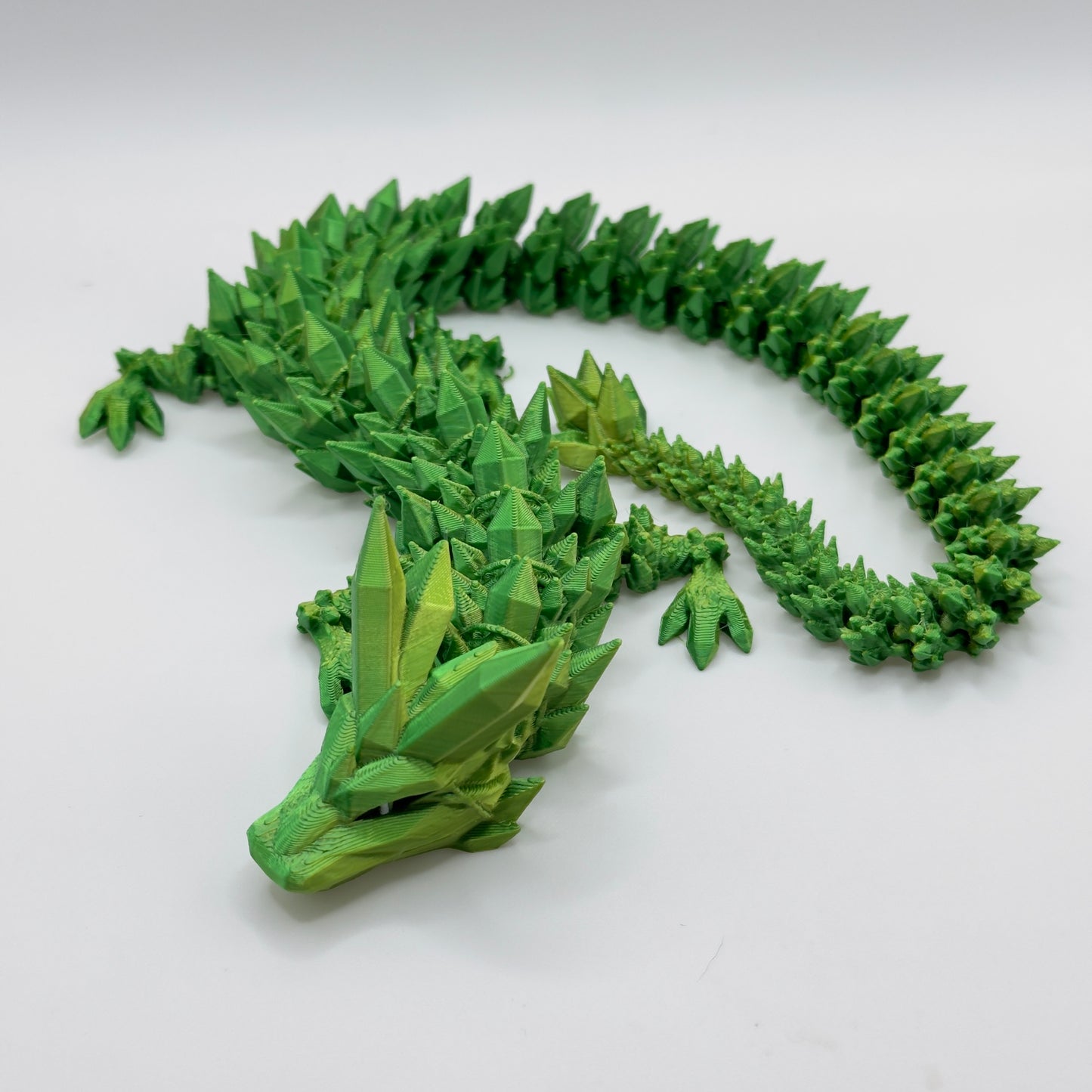 Crystal Dragon Original Green/yellow 65cm