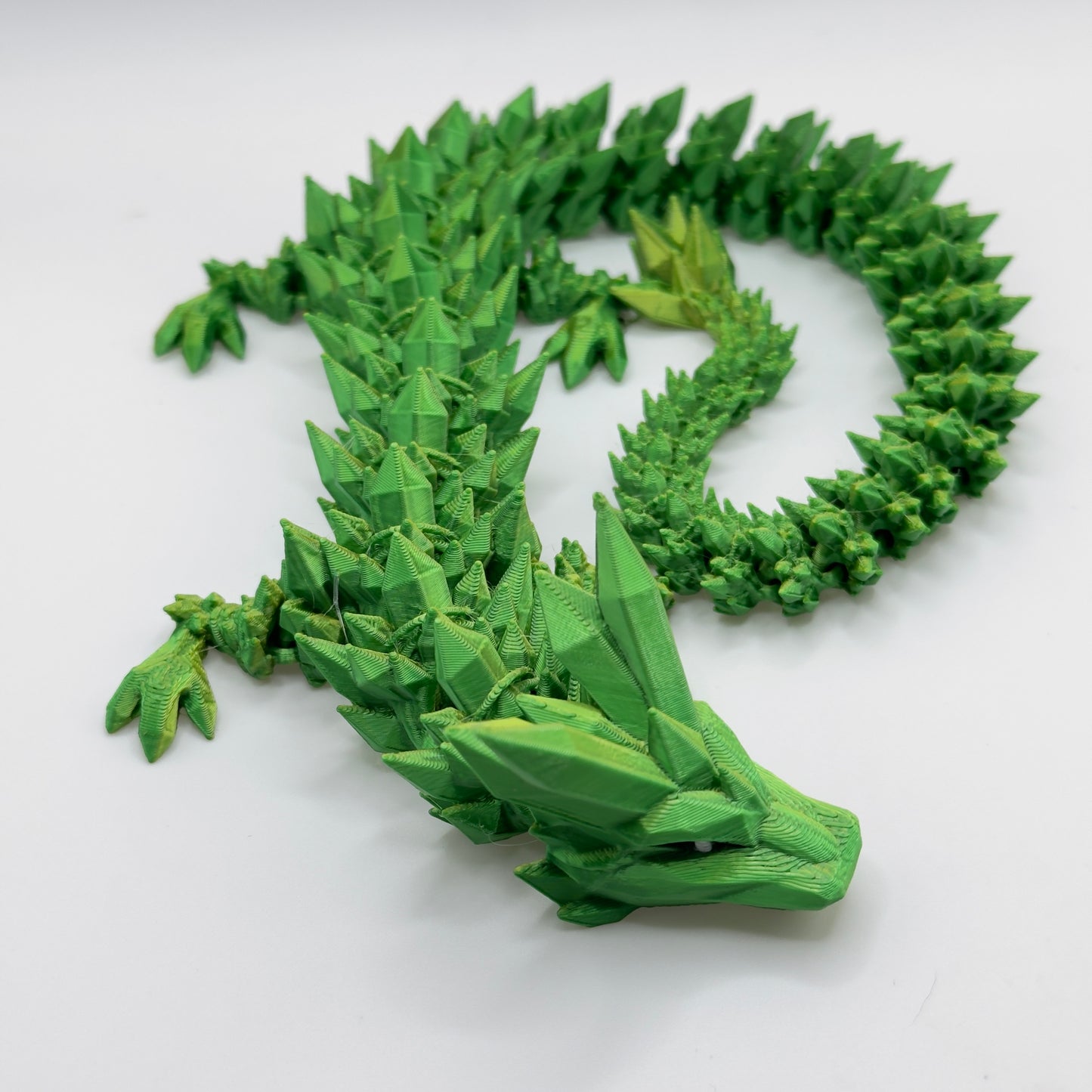 Crystal Dragon Original Green/yellow 65cm