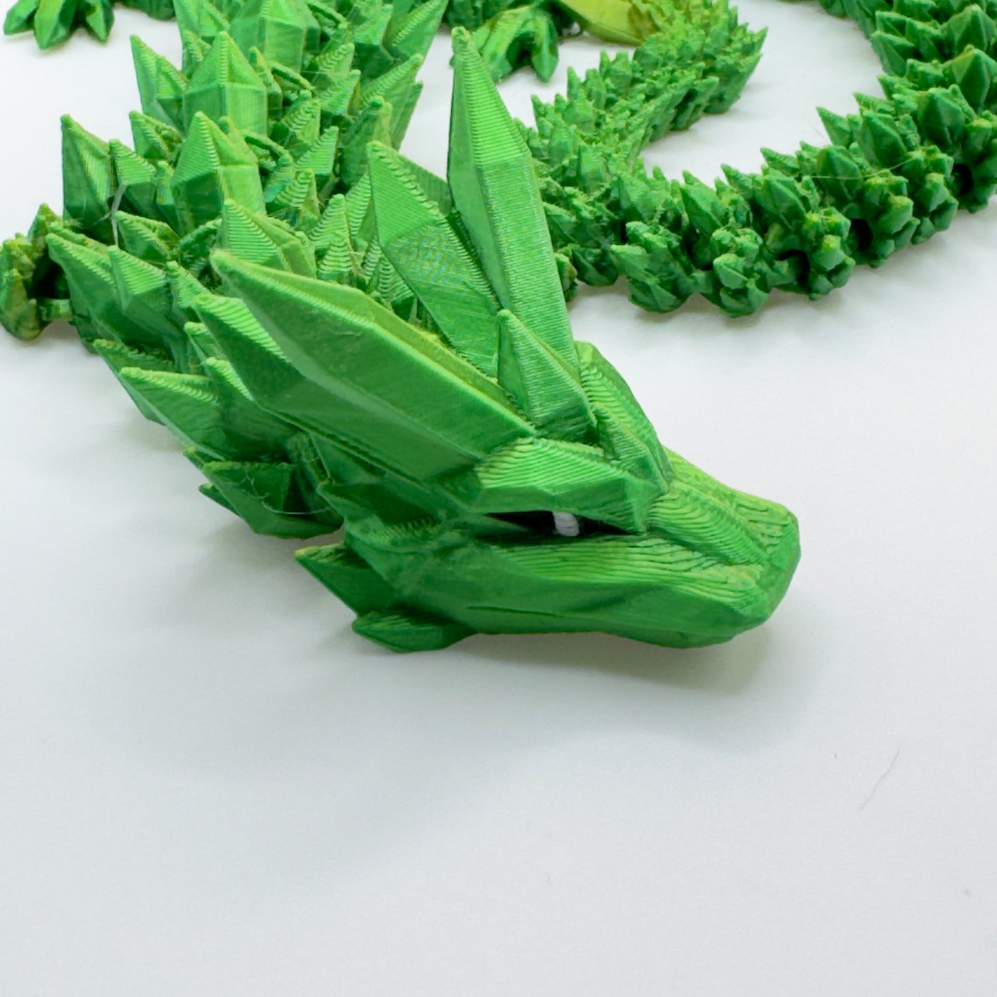 Crystal Dragon Original Green/yellow 65cm