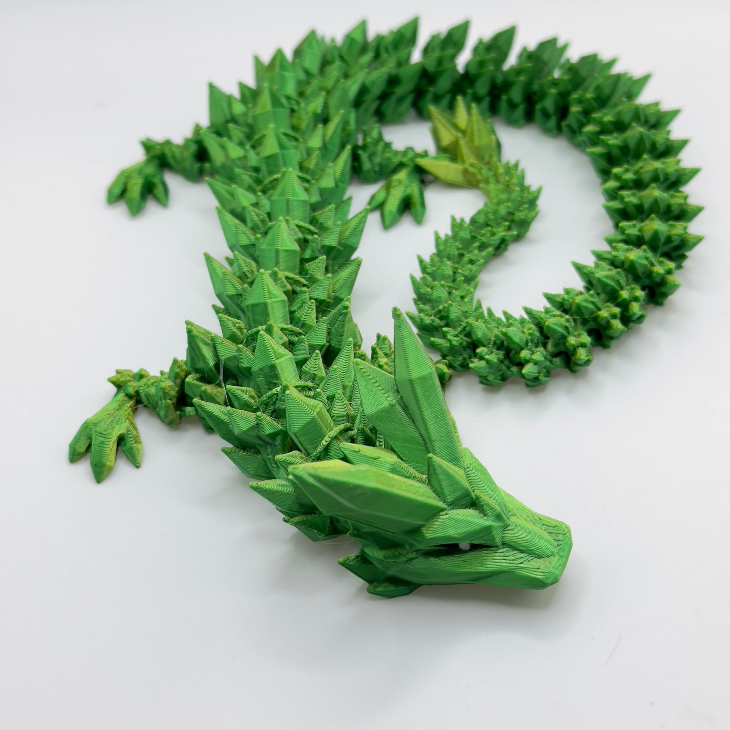 Crystal Dragon Original Green/yellow 65cm