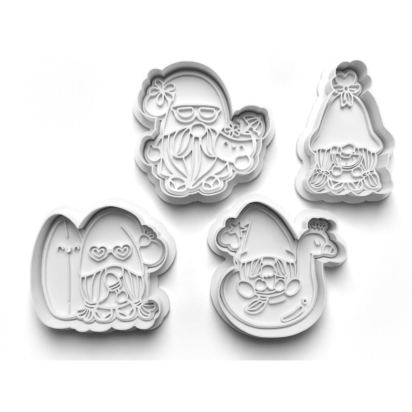 Gnome for the Holidays! Deck the Halls with our Festive Gnome Cookie Cutter Set!