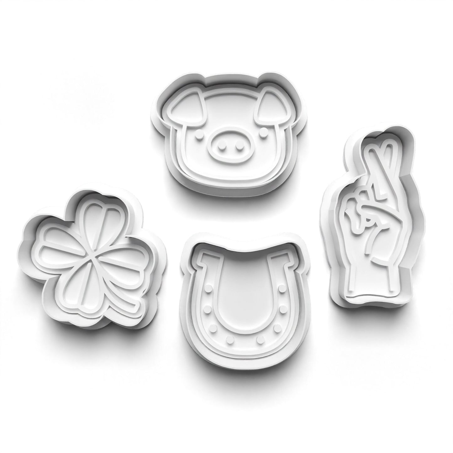 infuse Your Baking with Good Luck! Explore our Luck Cookie Cutter Set