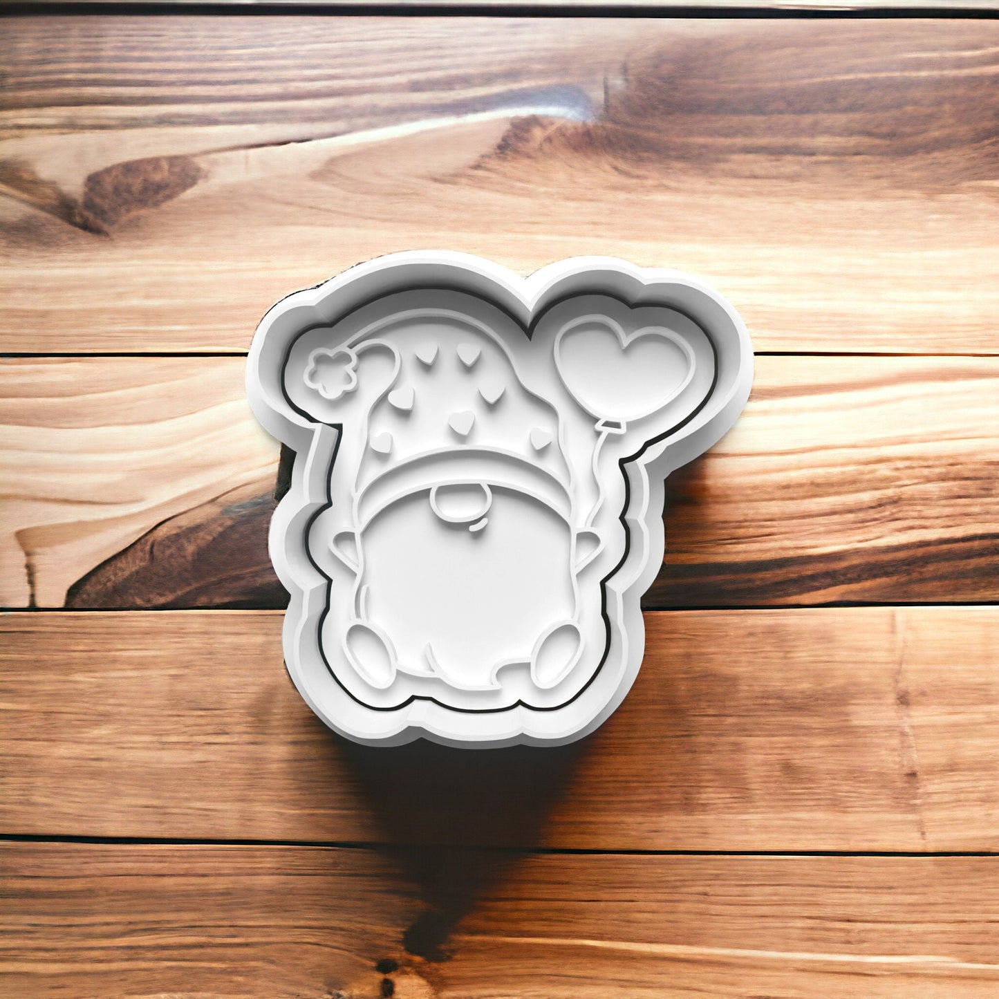 Embrace the Whimsy of Valentine's Day with Our Charming 3D Printed Gnome Cookie Cutters!