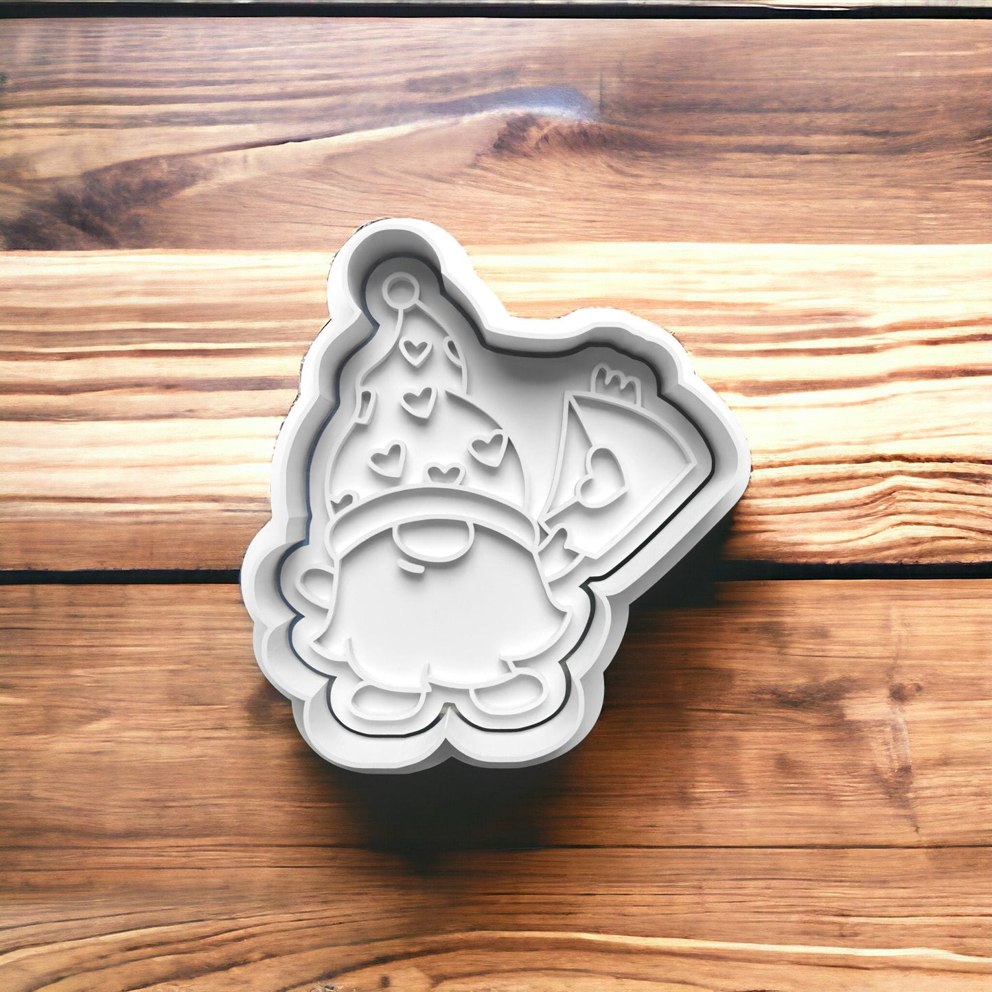 Embrace the Whimsy of Valentine's Day with Our Charming 3D Printed Gnome Cookie Cutters!