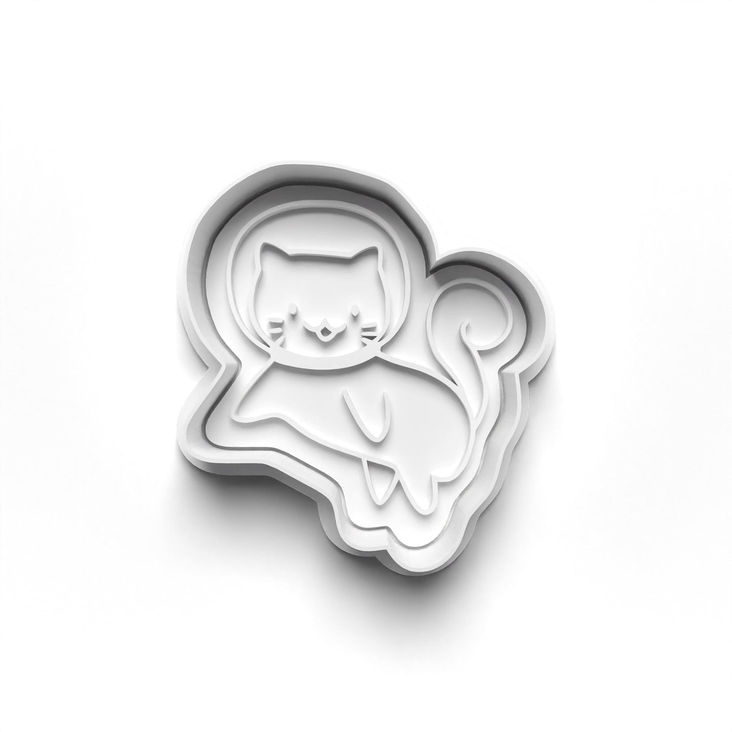 Embark on a Galactic Baking Adventure with our SpaceCat Cookie Cutter Set!