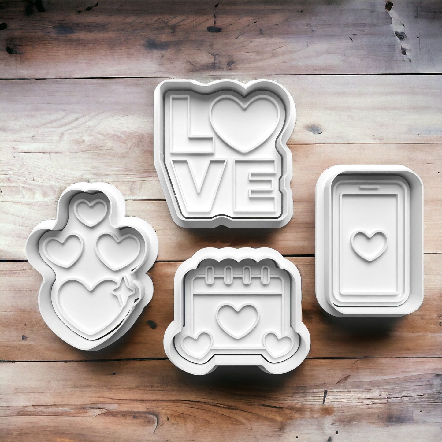 Elevate Your Baking with Love: Introducing Our 3D Printed Love Cookie Cutters! 0529