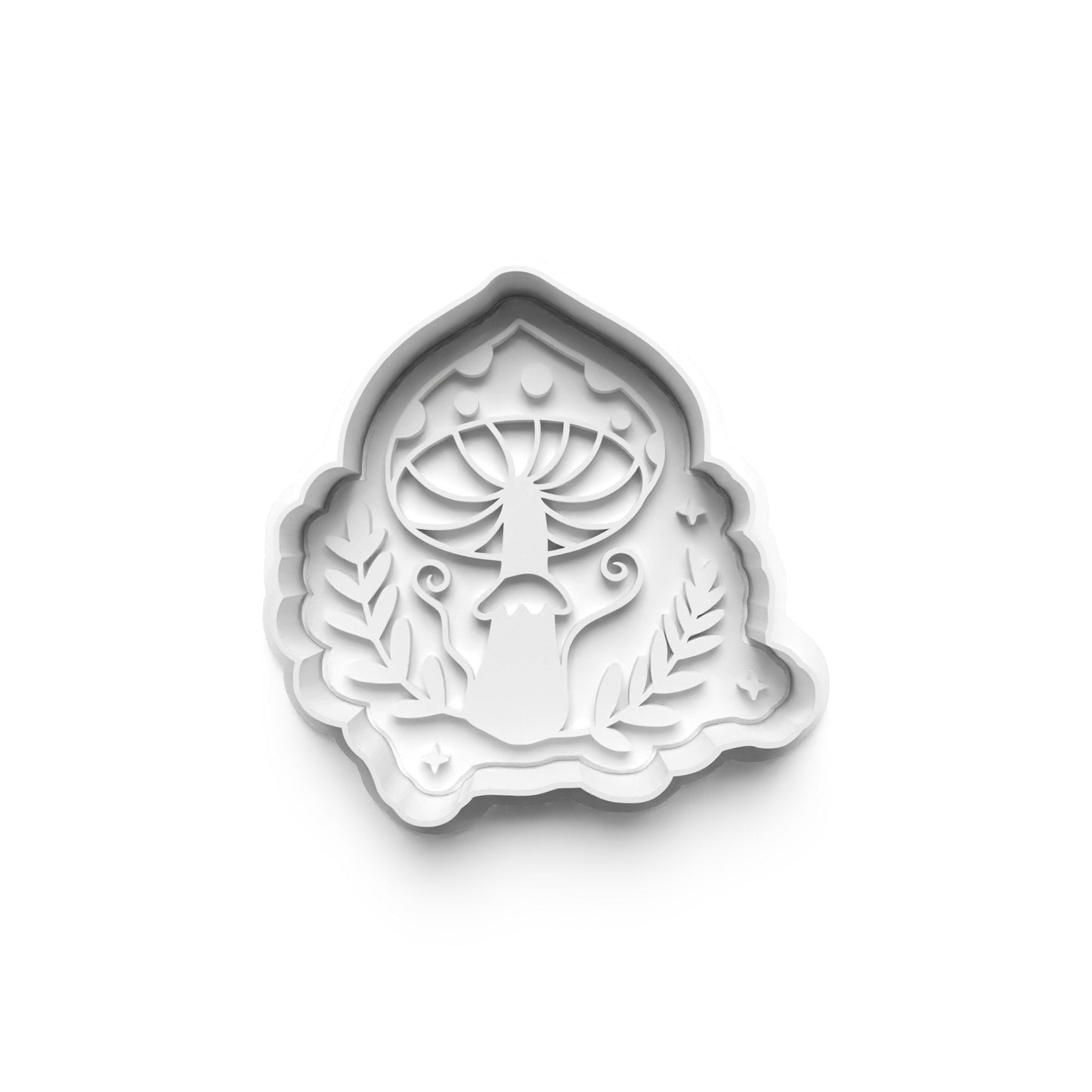 Enter a World of Enchantment with Our Mystic Mushroom Cookie Cutters. 0589
