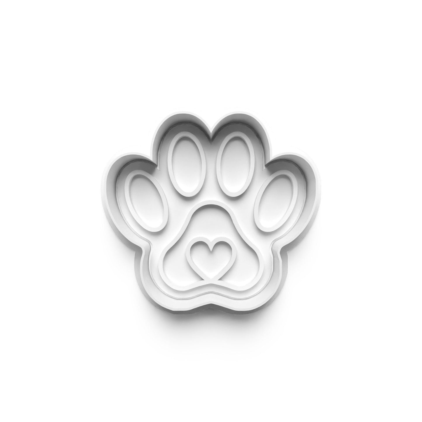 Spread Love and Joy with Our 3D Printed Paw Dog Love Cookie Cutters