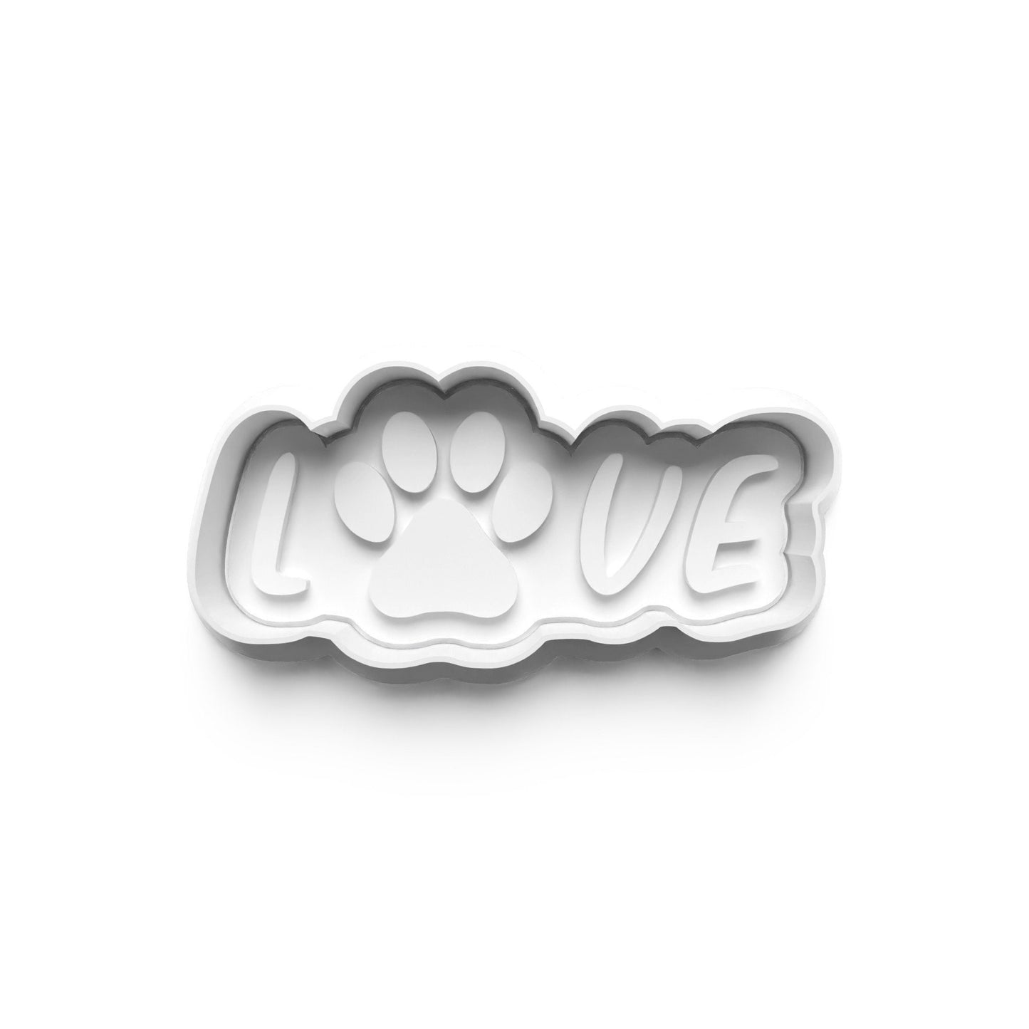 Spread Love and Joy with Our 3D Printed Paw Dog Love Cookie Cutters