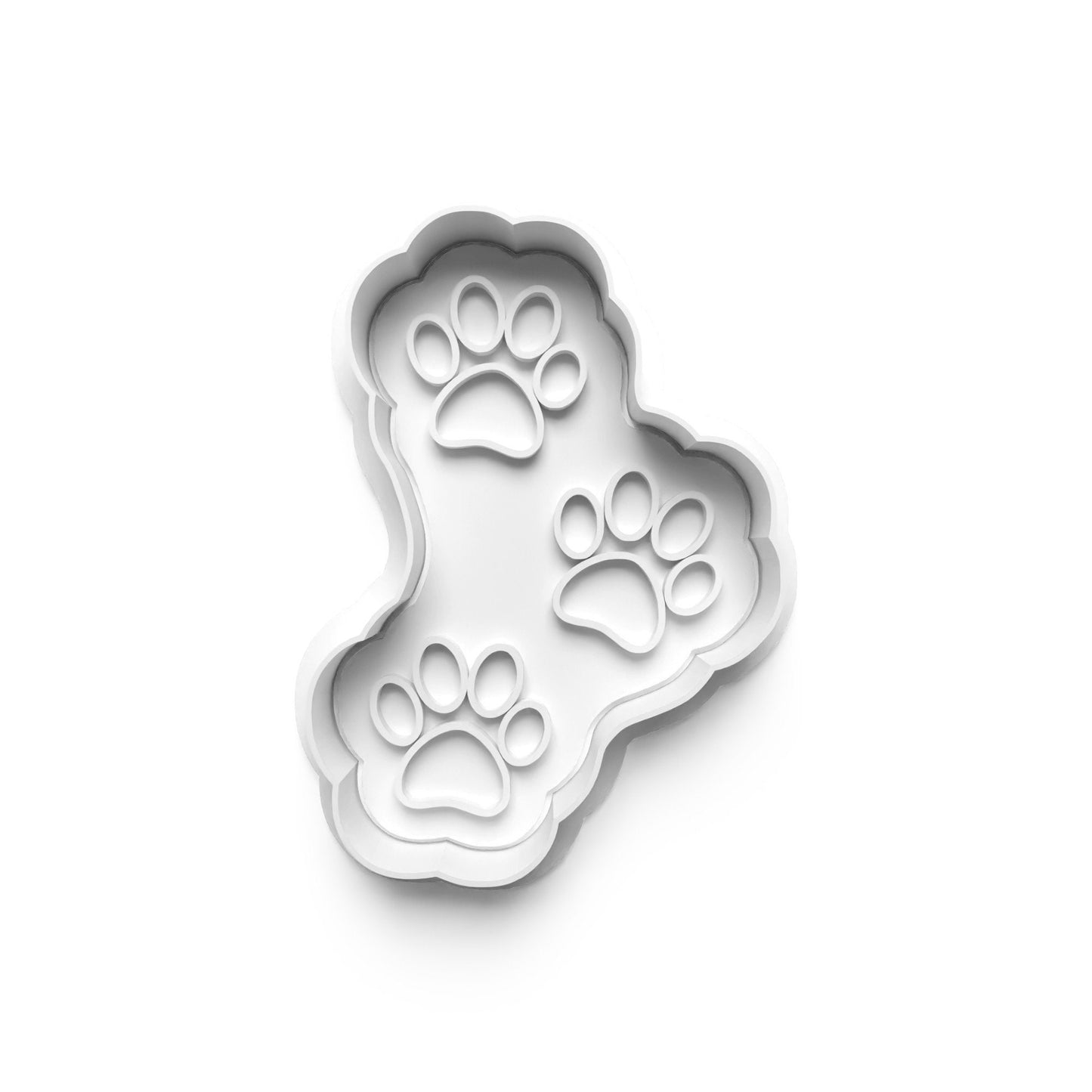 Spread Love and Joy with Our 3D Printed Paw Dog Love Cookie Cutters