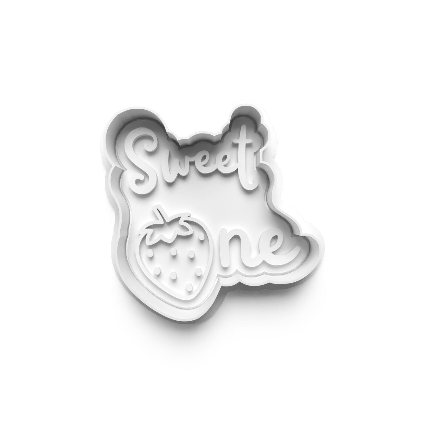 Adorable Berry First Birthday 3D Printed Cookie Cutters - Set of 4!