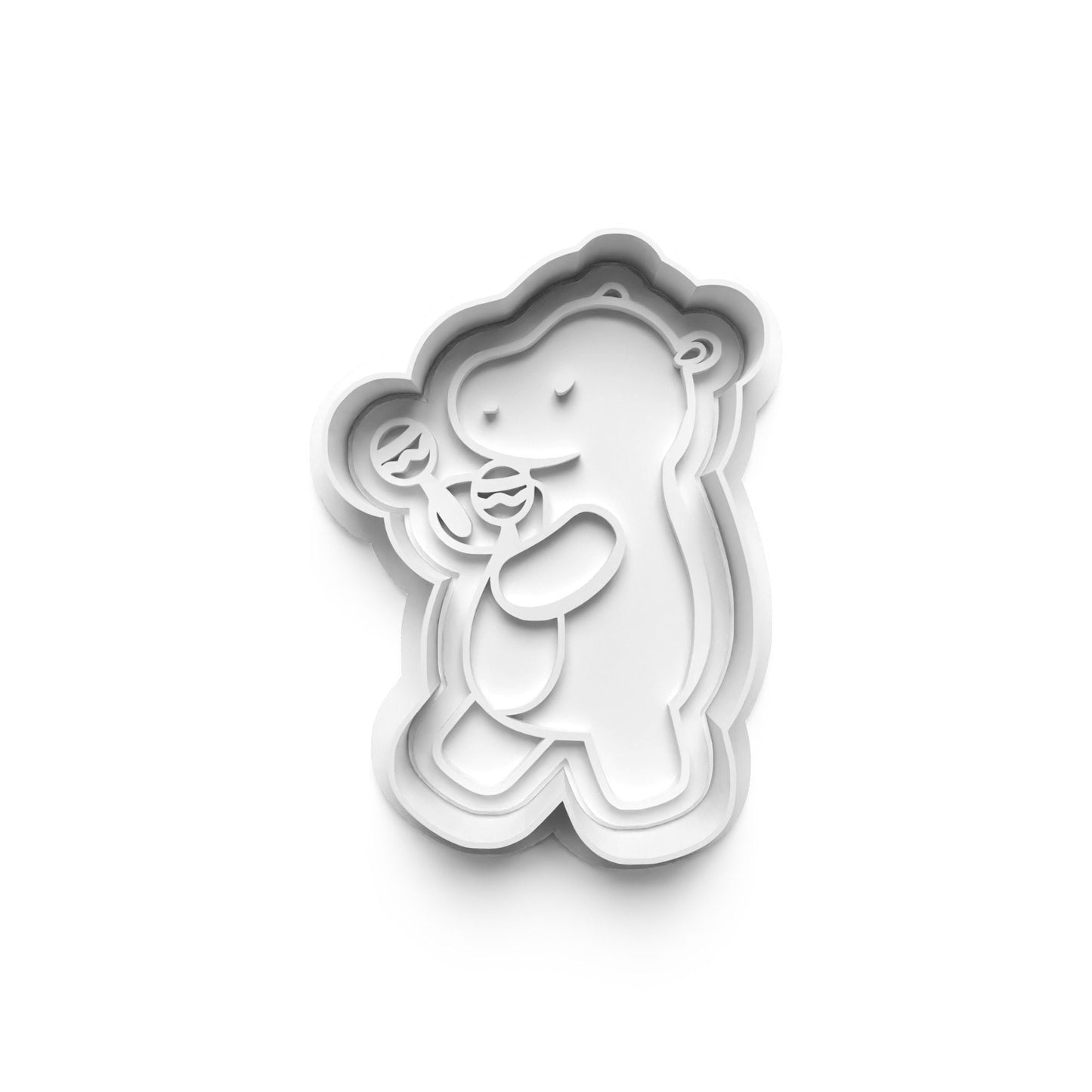 Whimsical Music Animals 3D Printed Cookie Cutters - Set of 4!