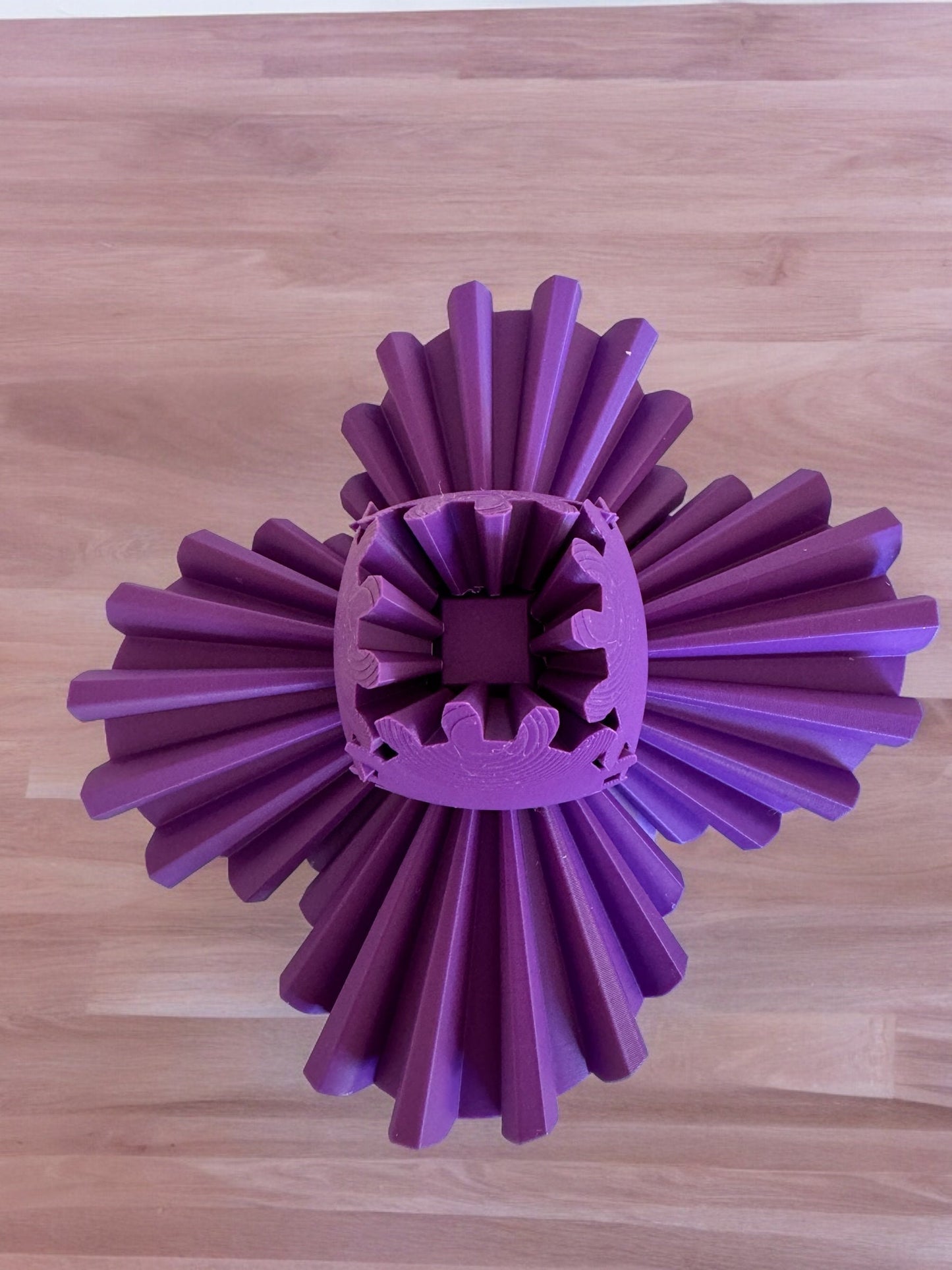 Unique 3D Printed Gear Ball Fidget Toy – Perfect Stress Reliever & Desk Accessory