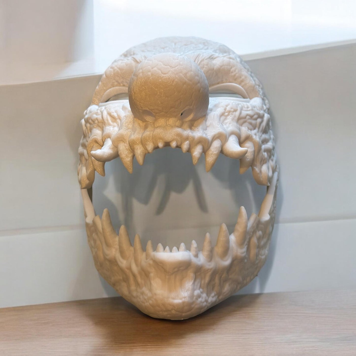 Clown mask, Horror Mask with Sharp Teeth - Unique Art mask