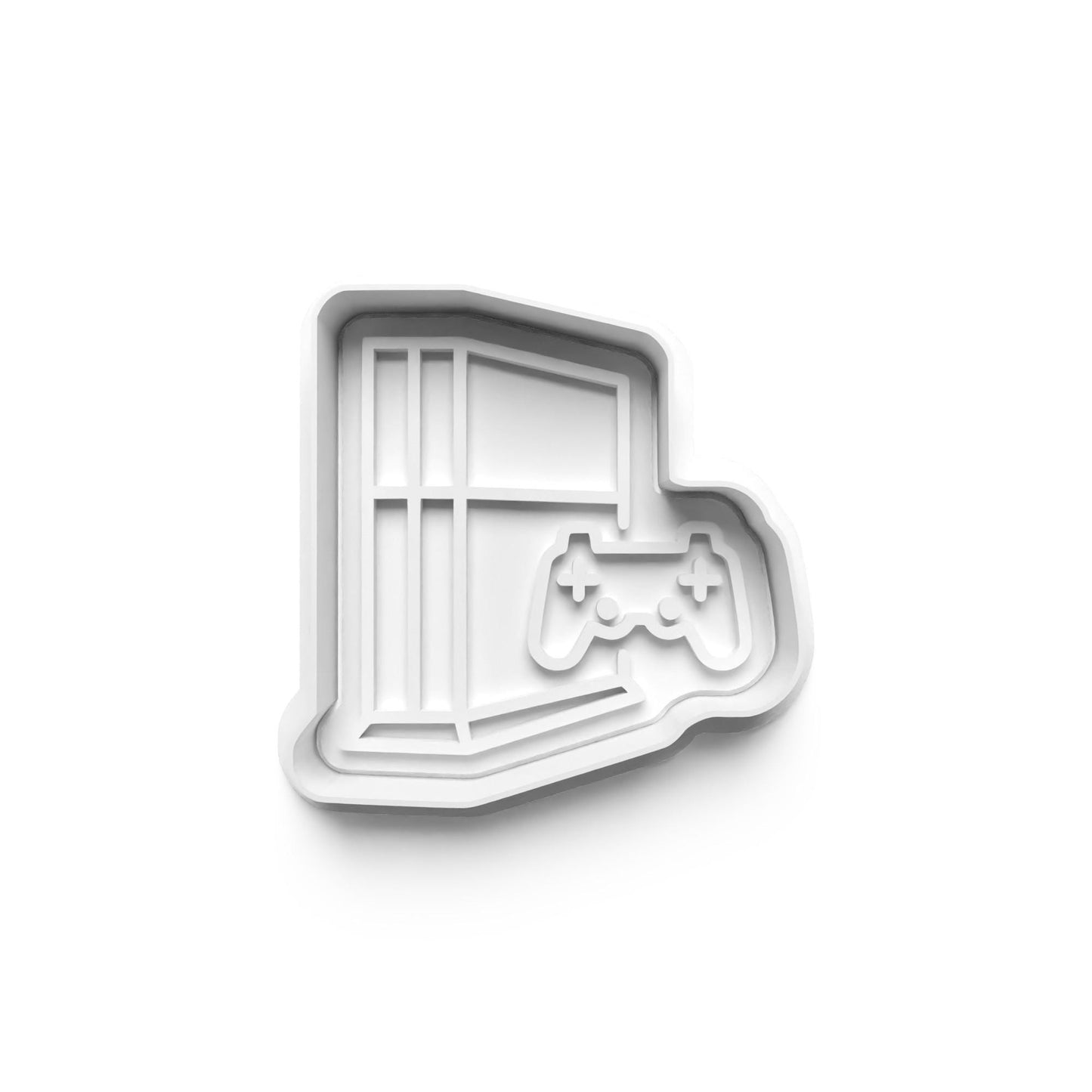 Handcrafted 3D-Printed Video Game Cookie Cutter Set of 4 – Level Up Your Baking!