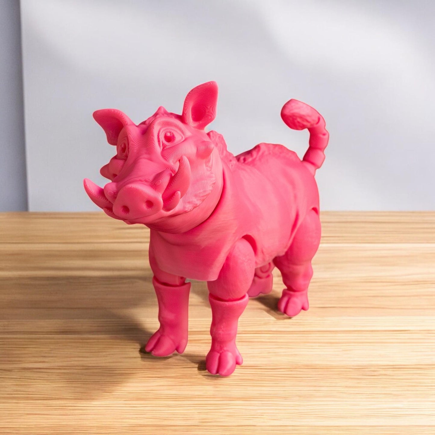 Customizable 3D-Printed Warthog ā Choose Any Color!
