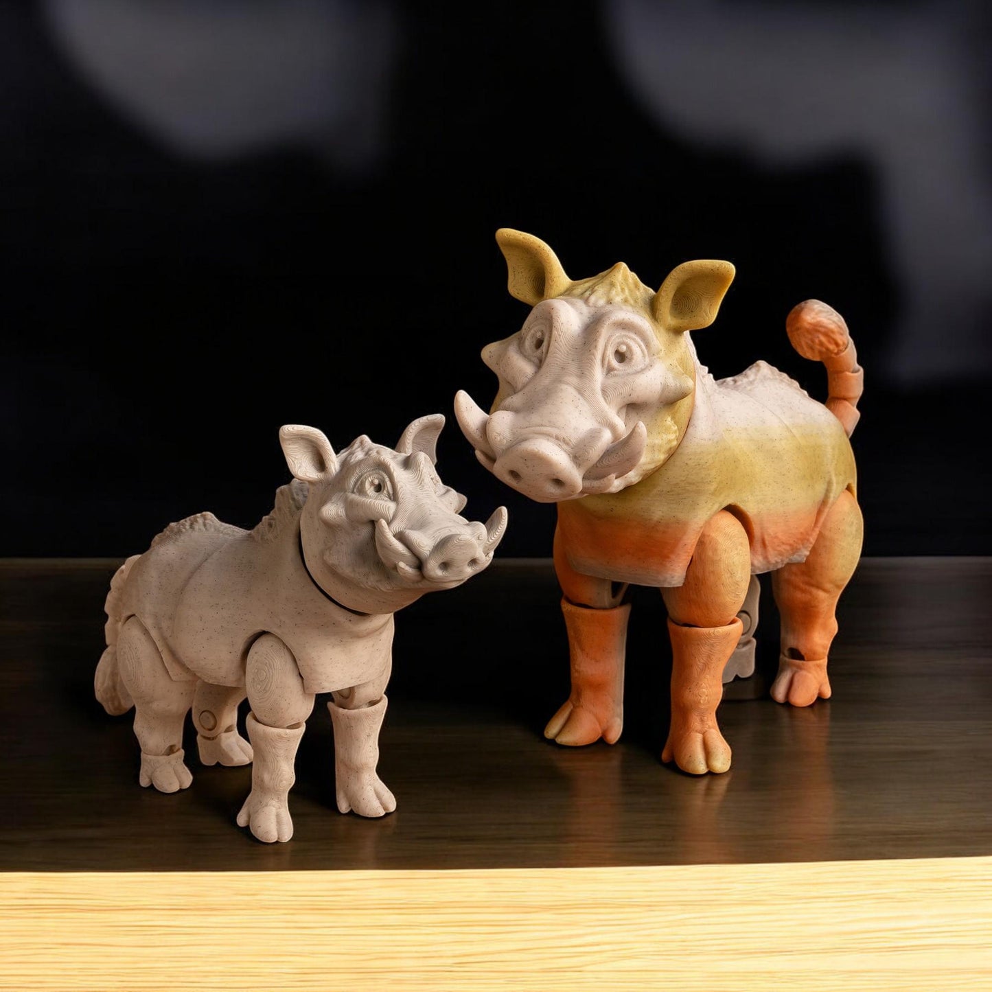 Customizable 3D-Printed Warthog ā Choose Any Color!