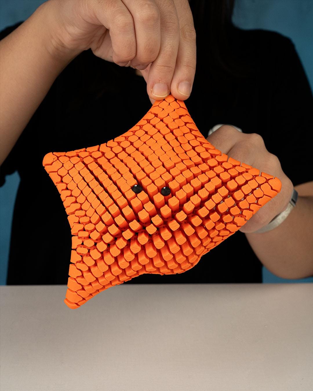 3d print Starfish Hyper Flexible Fidget Toy Great Christmas Gift