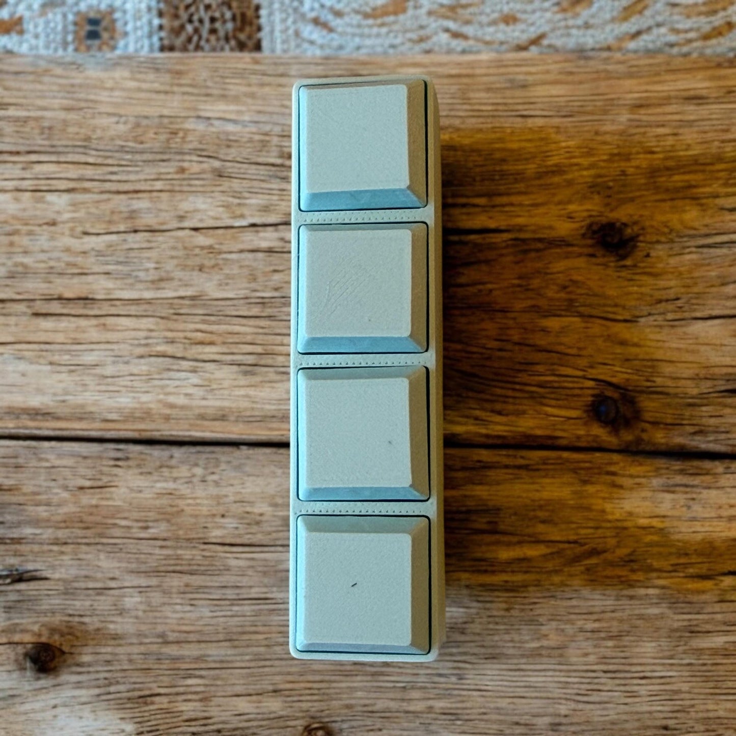 Adorable 3D Printed classic block design Clicker - Perfect Handheld Size!