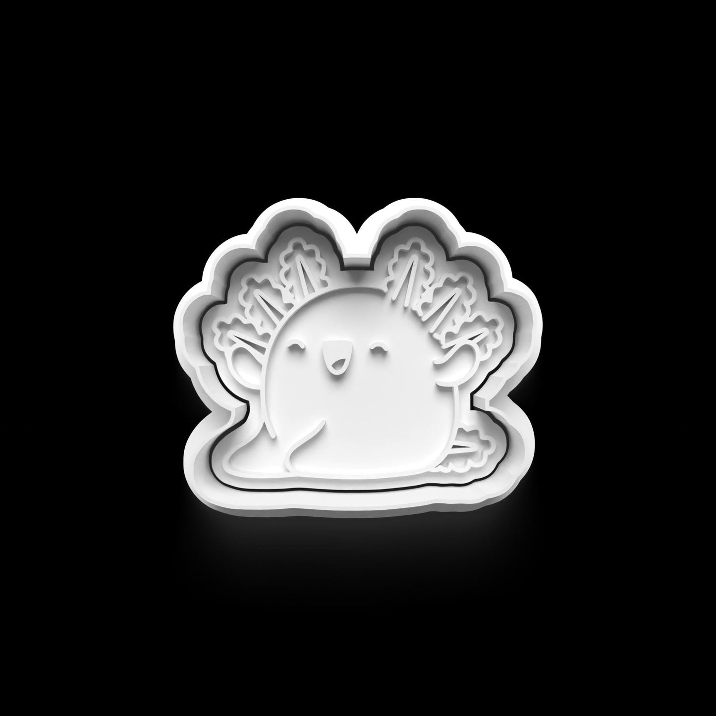 3D-Printed Axolotl Cookie Cutter Set – Bake Something Adorably Unique! 0820