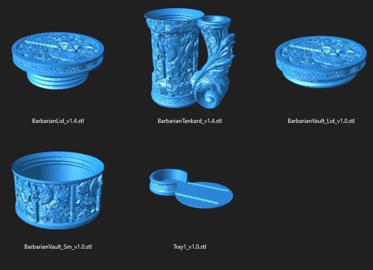 Barbarian Tankard Dice Tower | Dungeons and Dragons | DnD | D&D | RPG Game | Pathfinder | Barbarian Tankard and Dice Tower Combo Any color