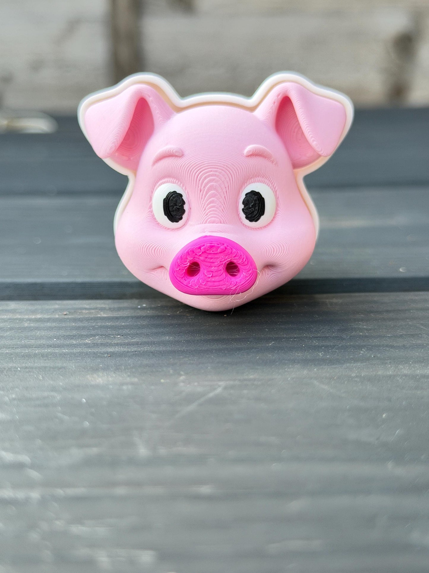 3D Printed Pig Clicker β Cute Fidget Toy for Stress & Focus