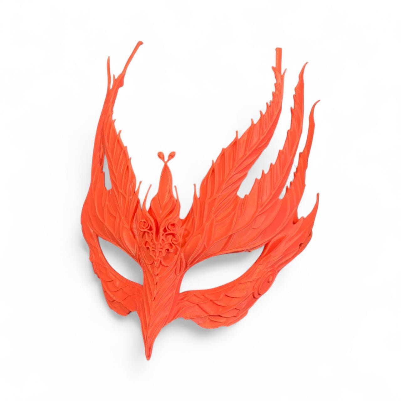 Elegant Wearable 3D Printed Dragon Mask ā Custom Colors Available