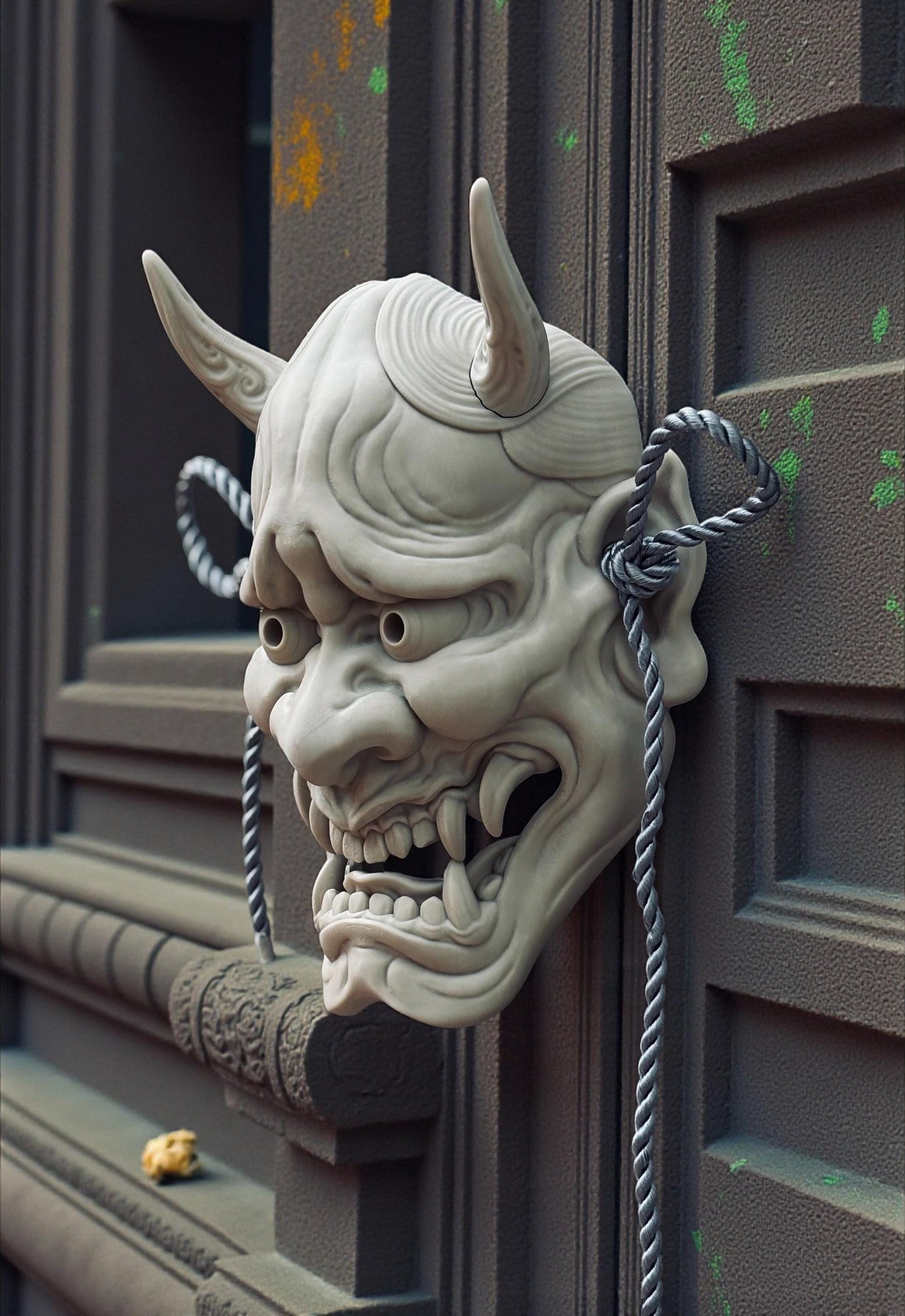 3D Printed Nueva hannya irezumi Mask – Japanese Mythology Dream-Eater