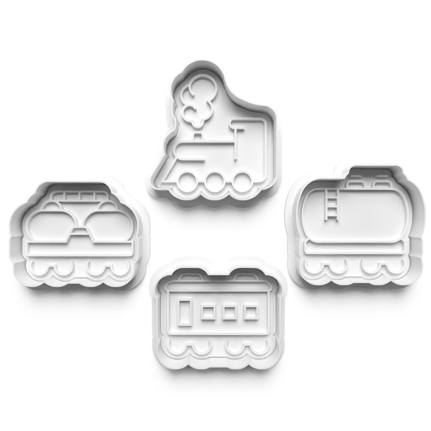 All Aboard the Baking Express with Our Train Cookie Cutter Set