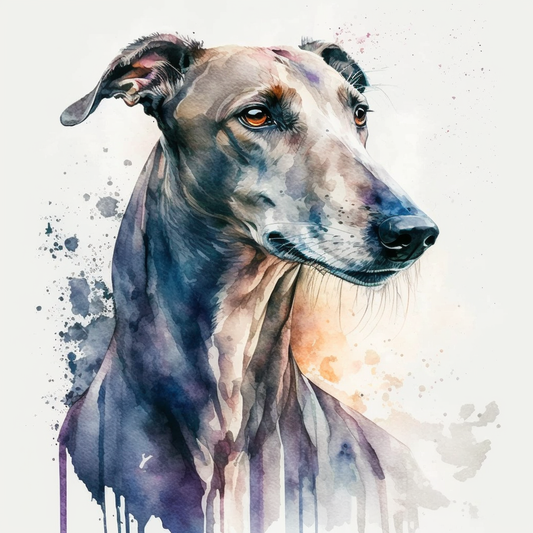 Greyhound Card - Personalised Greyhound Card