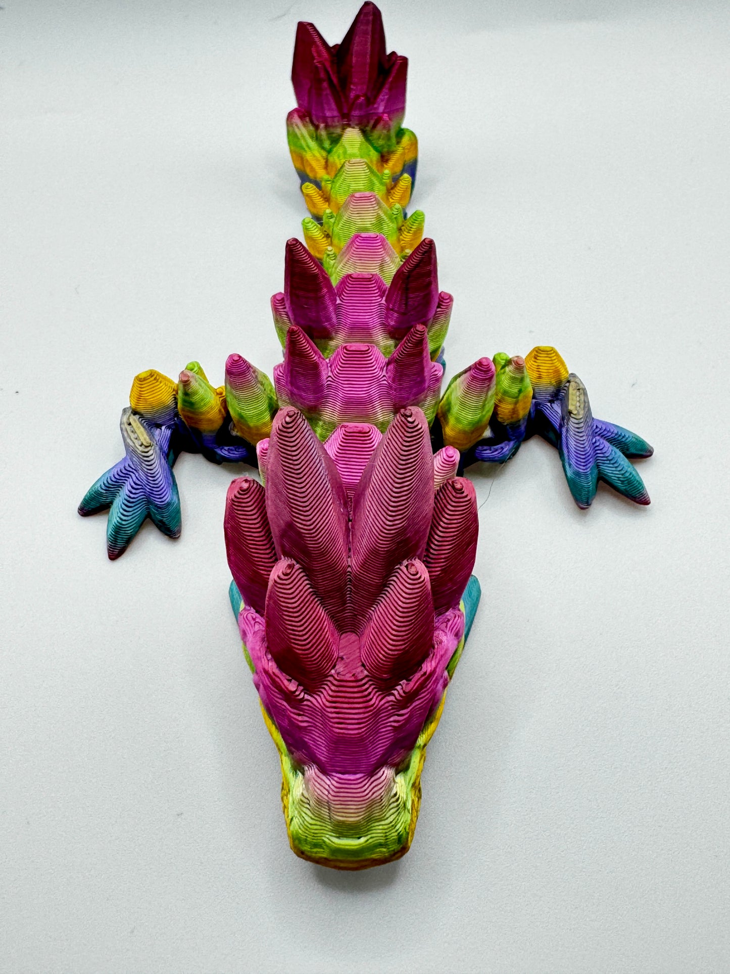 Keychain Baby Dragons Woodland Tadlings - Various colours - 3D Printed