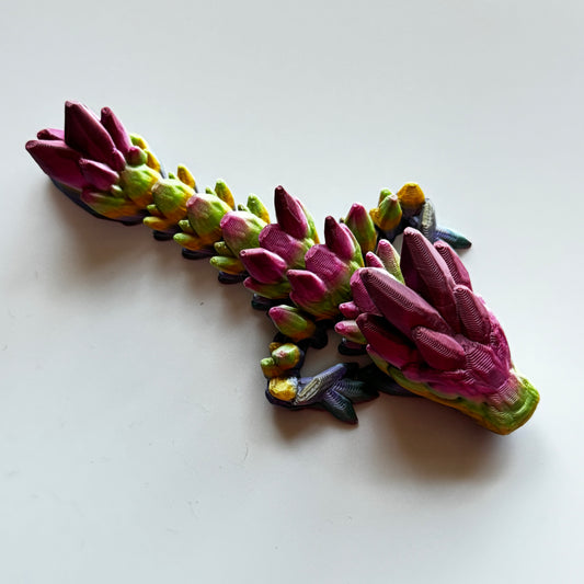 Keychain Baby Dragons Woodland Tadlings - Various colours - 3D Printed