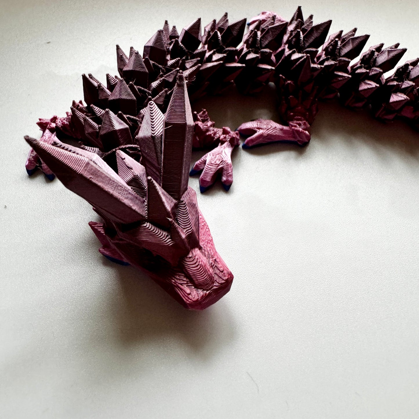 Crystal long tail Dragon 39cm