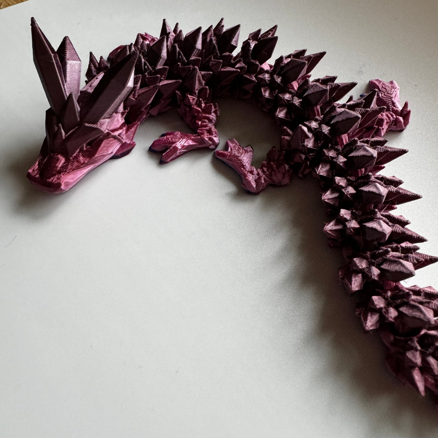 Crystal long tail Dragon 39cm