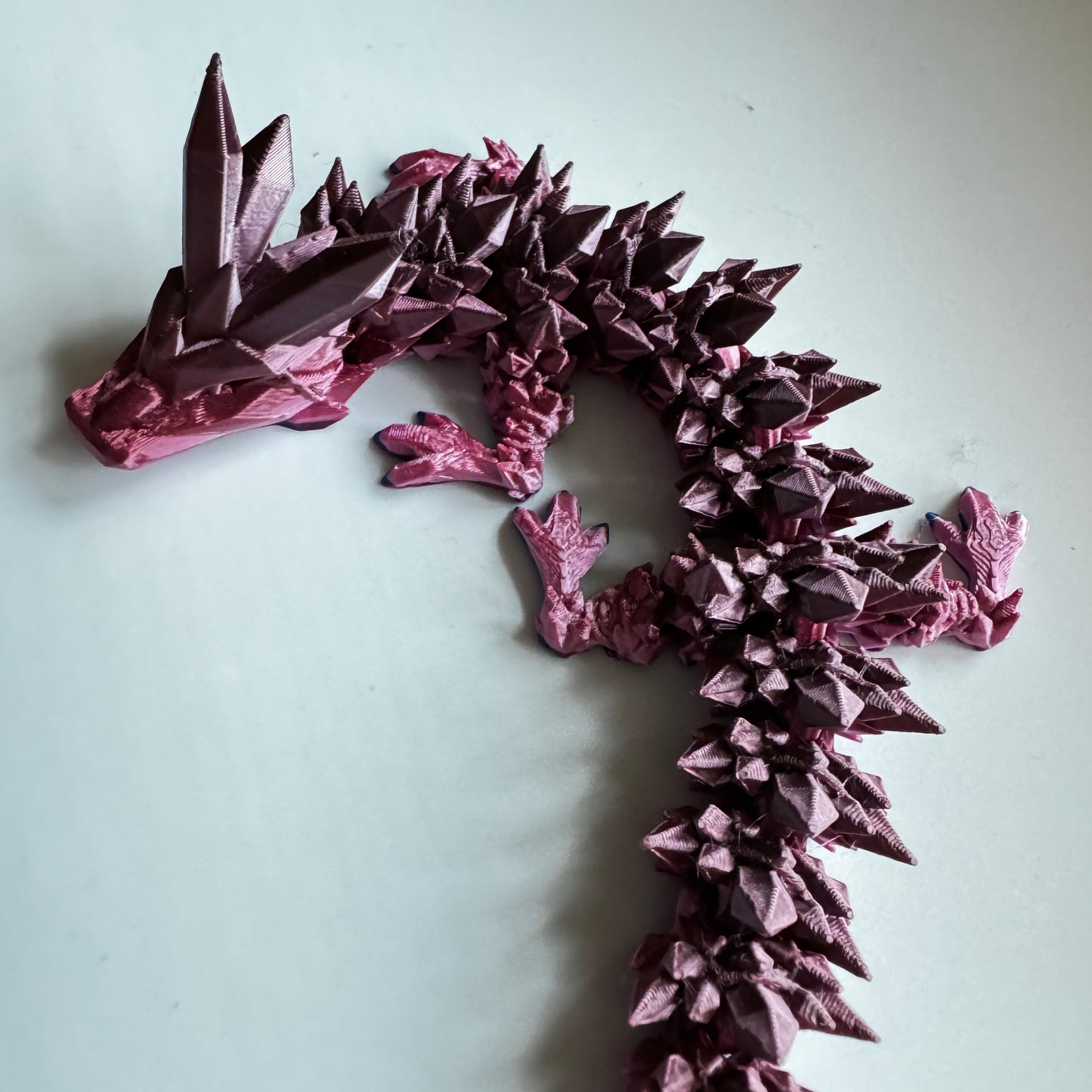 Crystal long tail Dragon 39cm