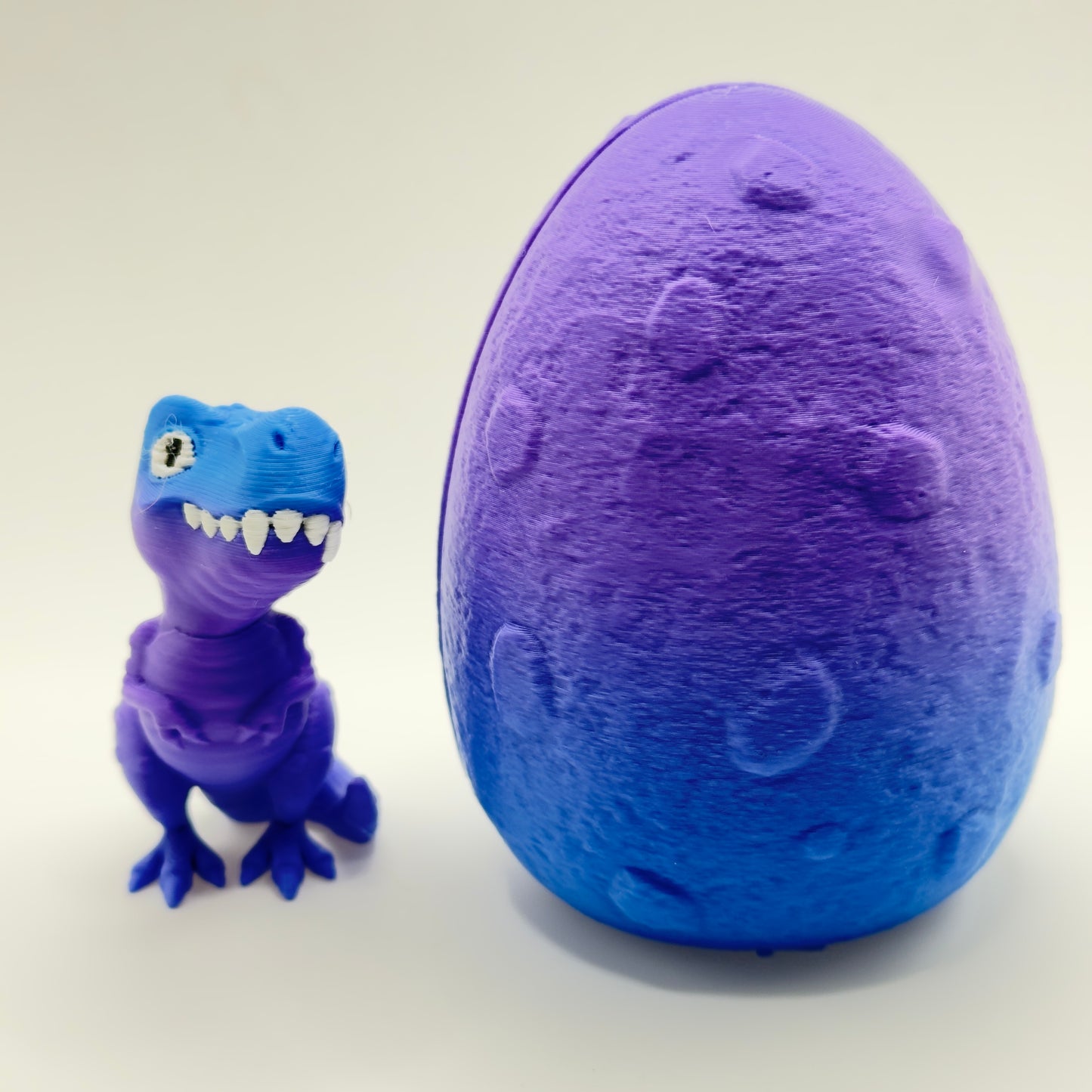 Dragon Egg - Fire blue/purple