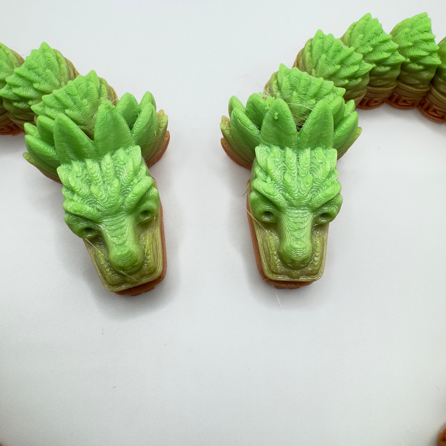 Astec double headed Dragon  -  green