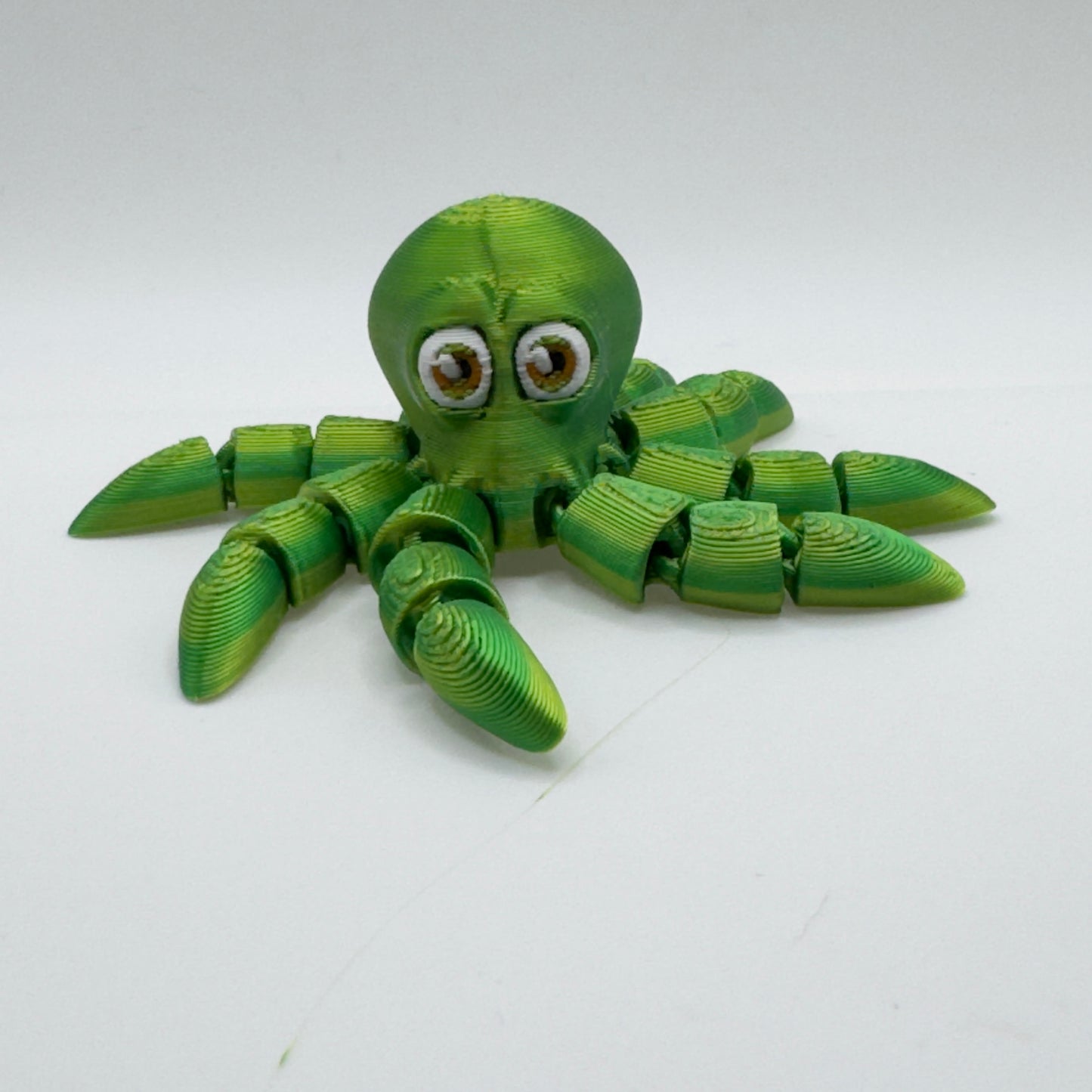 Clingy Octopus Green/Yellow