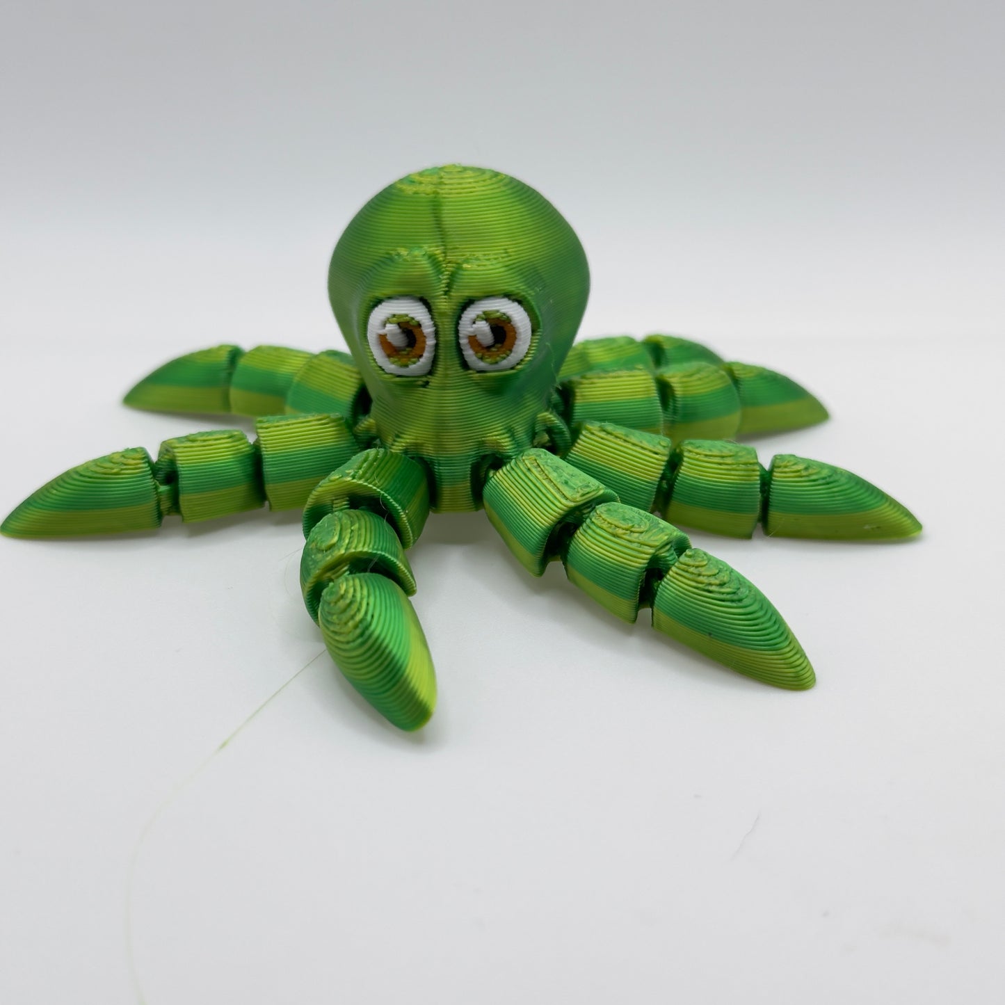 Clingy Octopus Green/Yellow