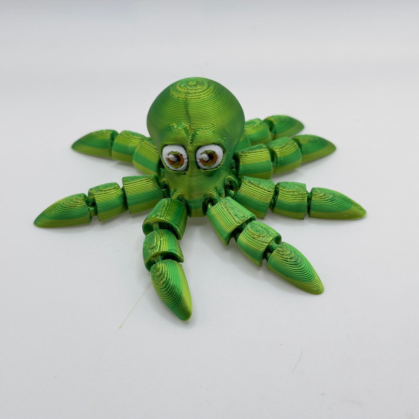 Clingy Octopus Green/Yellow