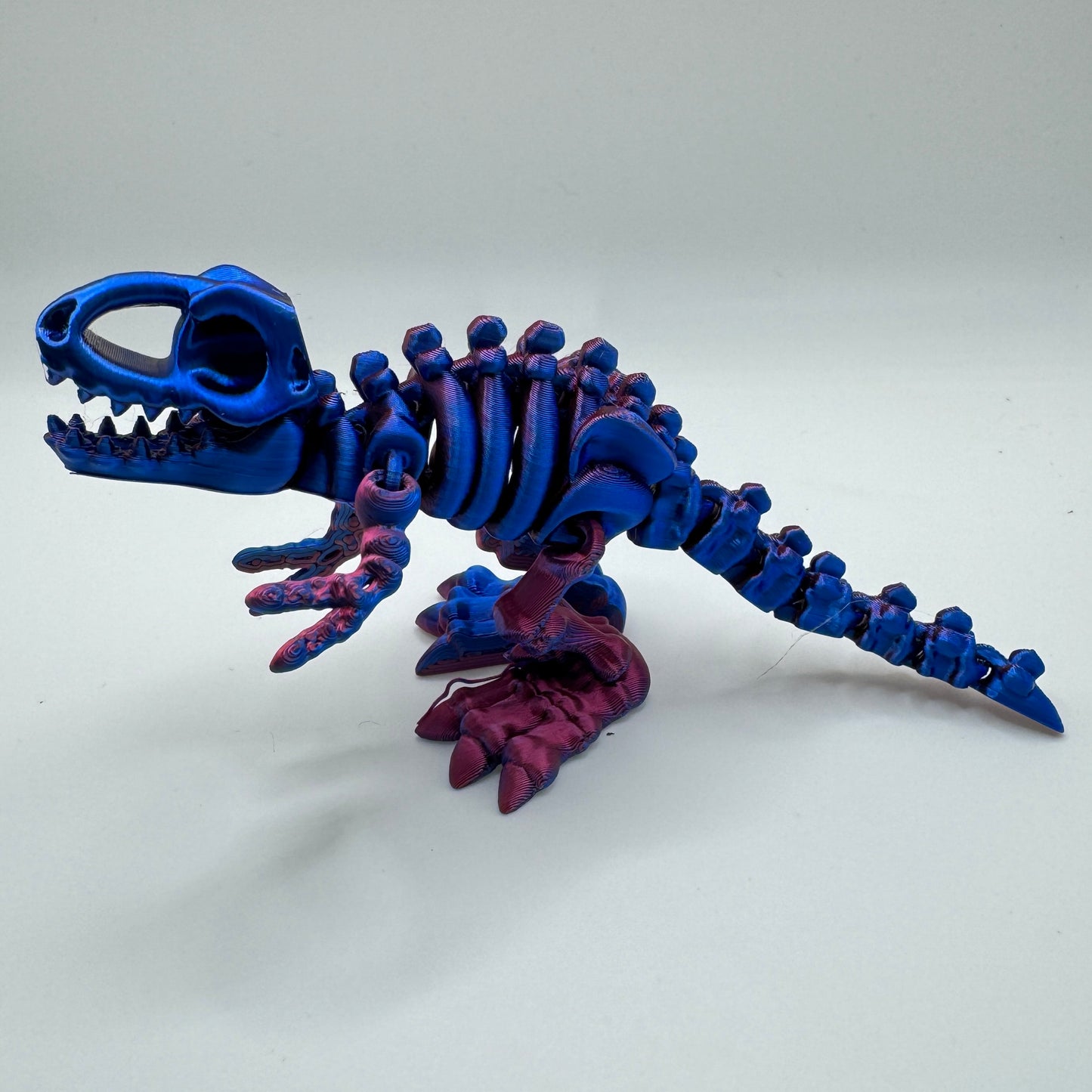 Articulated TREX T-REX Dino 3d Printed Moving Desk Toy High Quality Multiple Colours Options