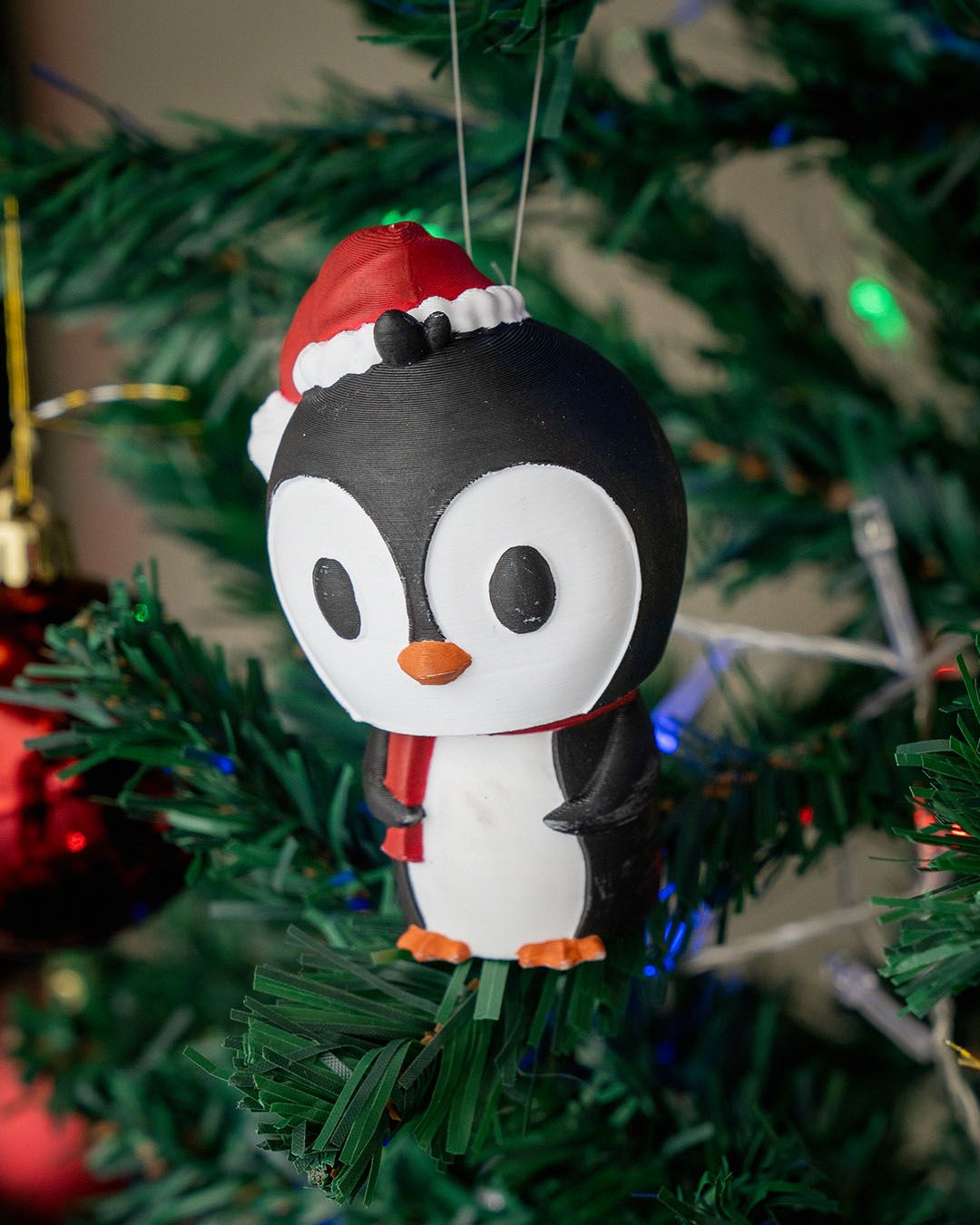 Copy of Christmas xmas Snowman PenguInvader inspired Paint Kit | PenguInvader, 3D Printed, Art, Craft, Gift, Gaming, PenguIn