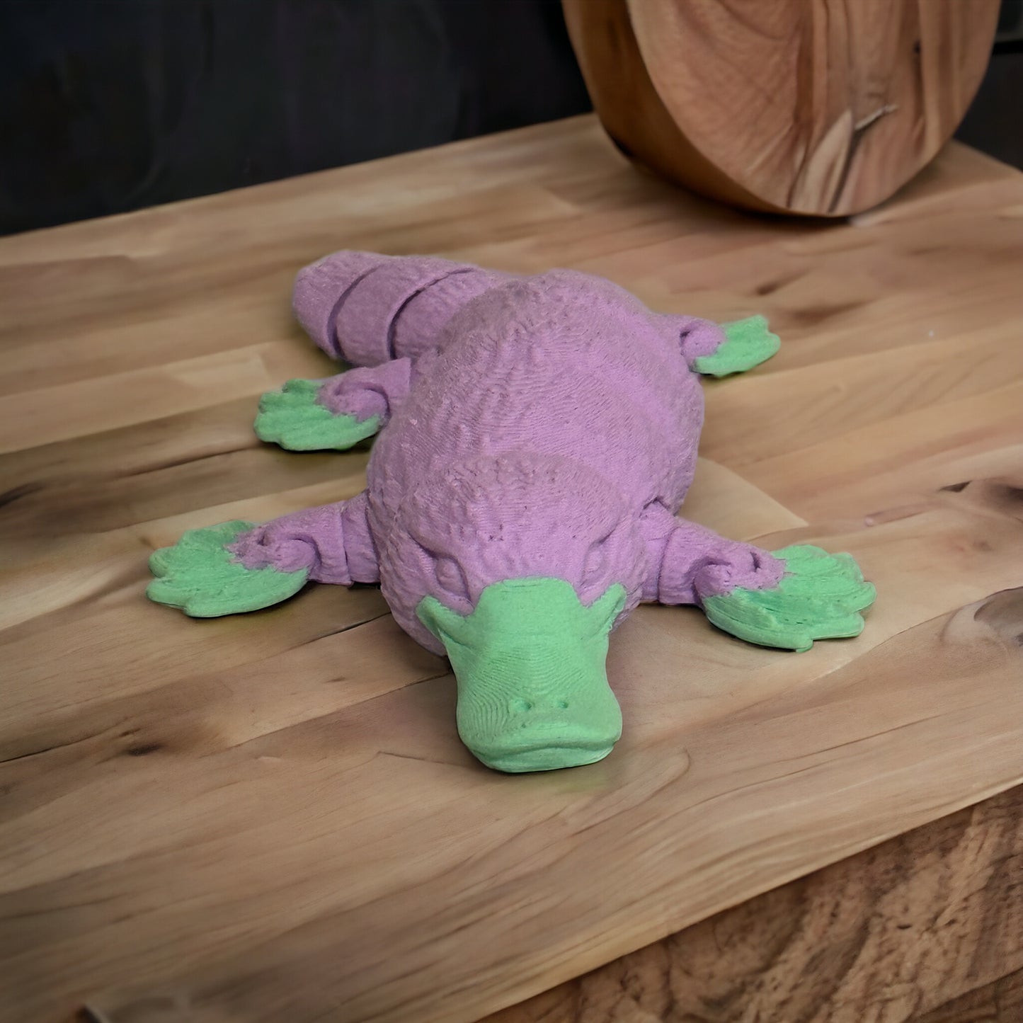 3D Printed Articulated Discover the Quirky Charm of 3D Printed Platypus Creations!